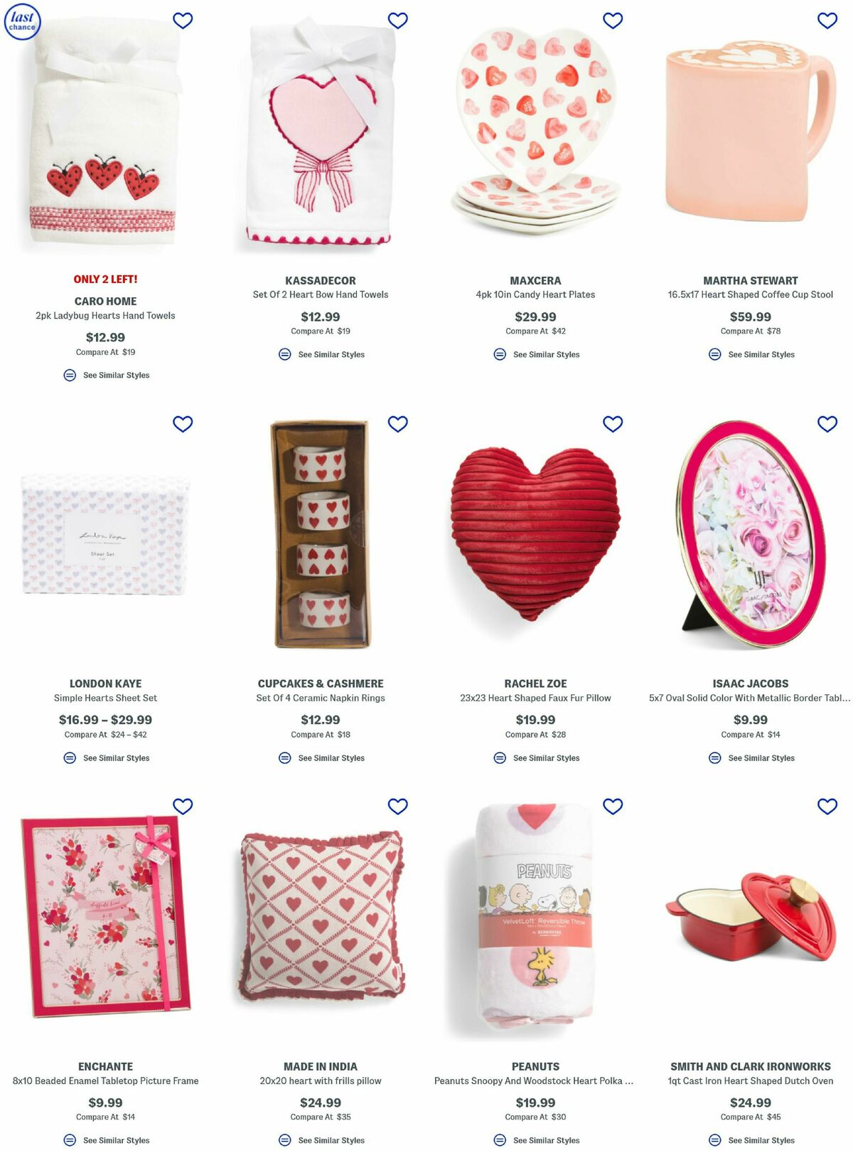 Marshalls Valentine's Day Weekly Ad from January 22