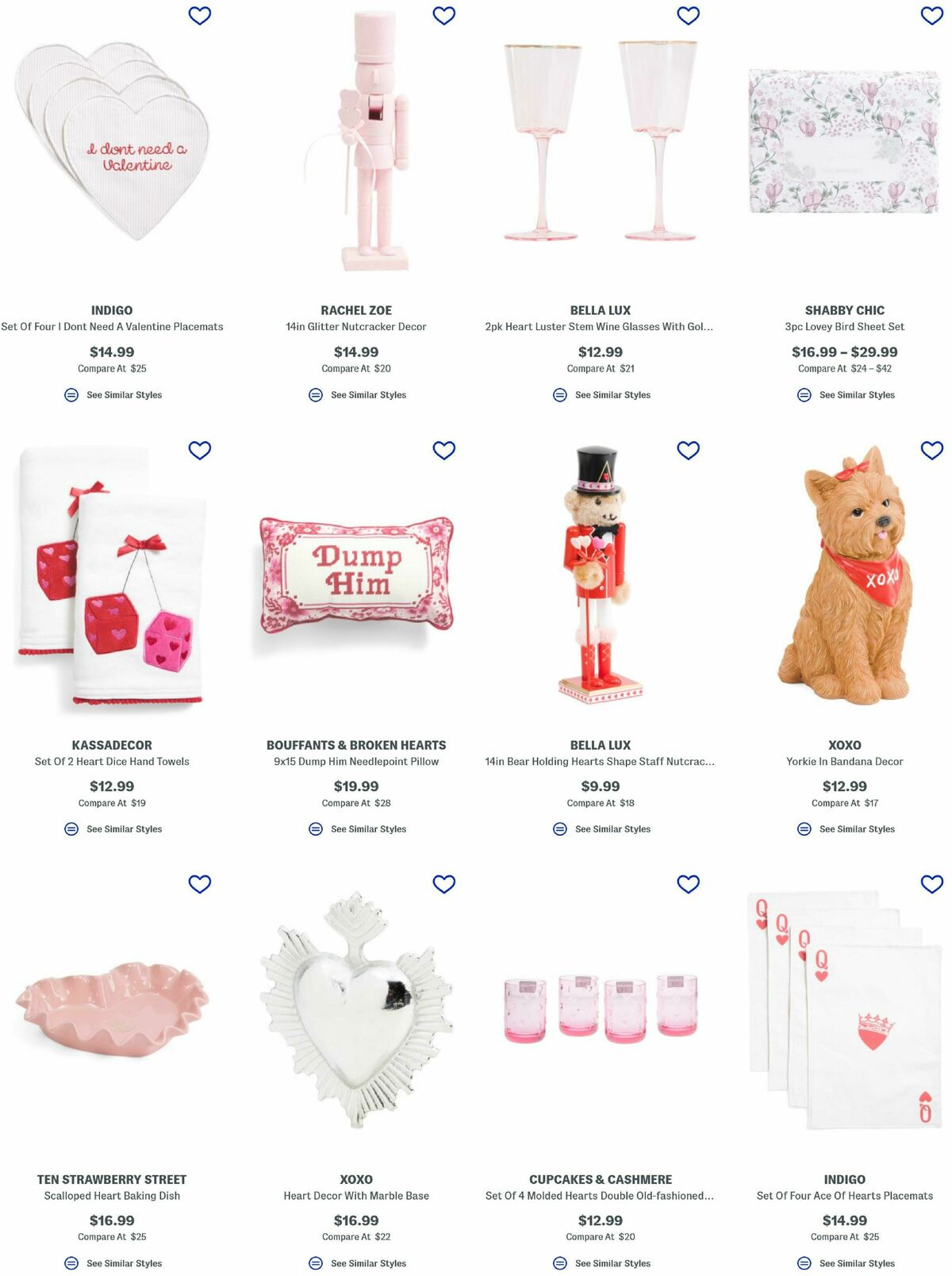 Marshalls Valentine's Day Weekly Ad from January 22