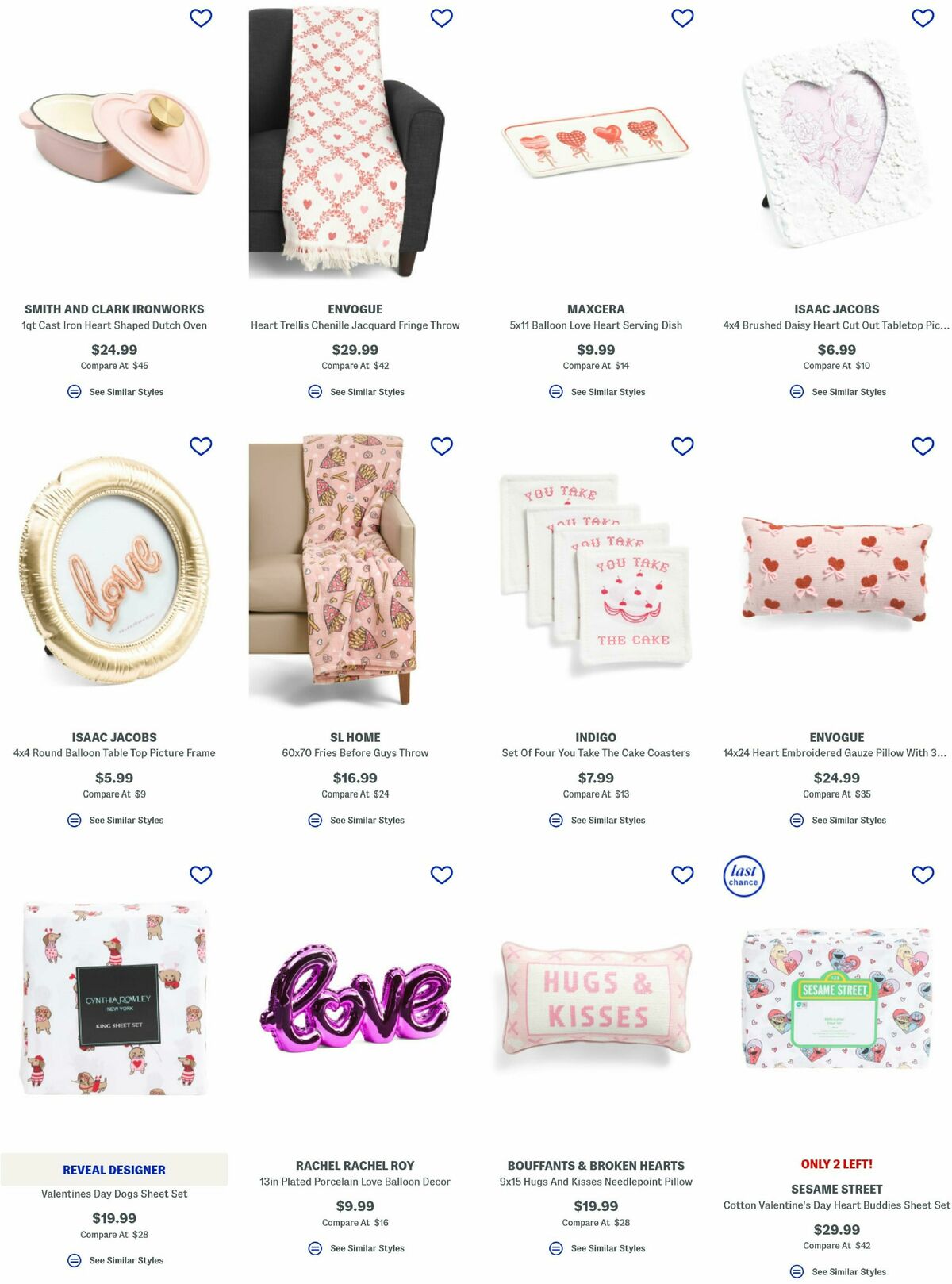 Marshalls Valentine's Day Weekly Ad from January 22
