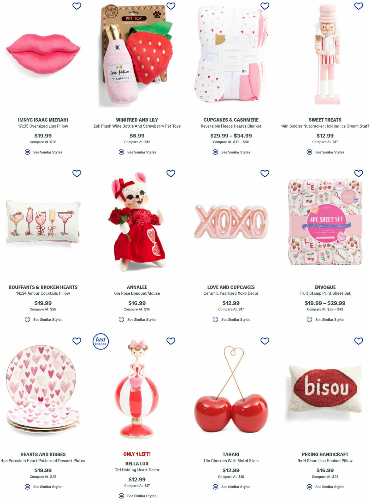 Marshalls Valentine's Day Weekly Ad from January 22
