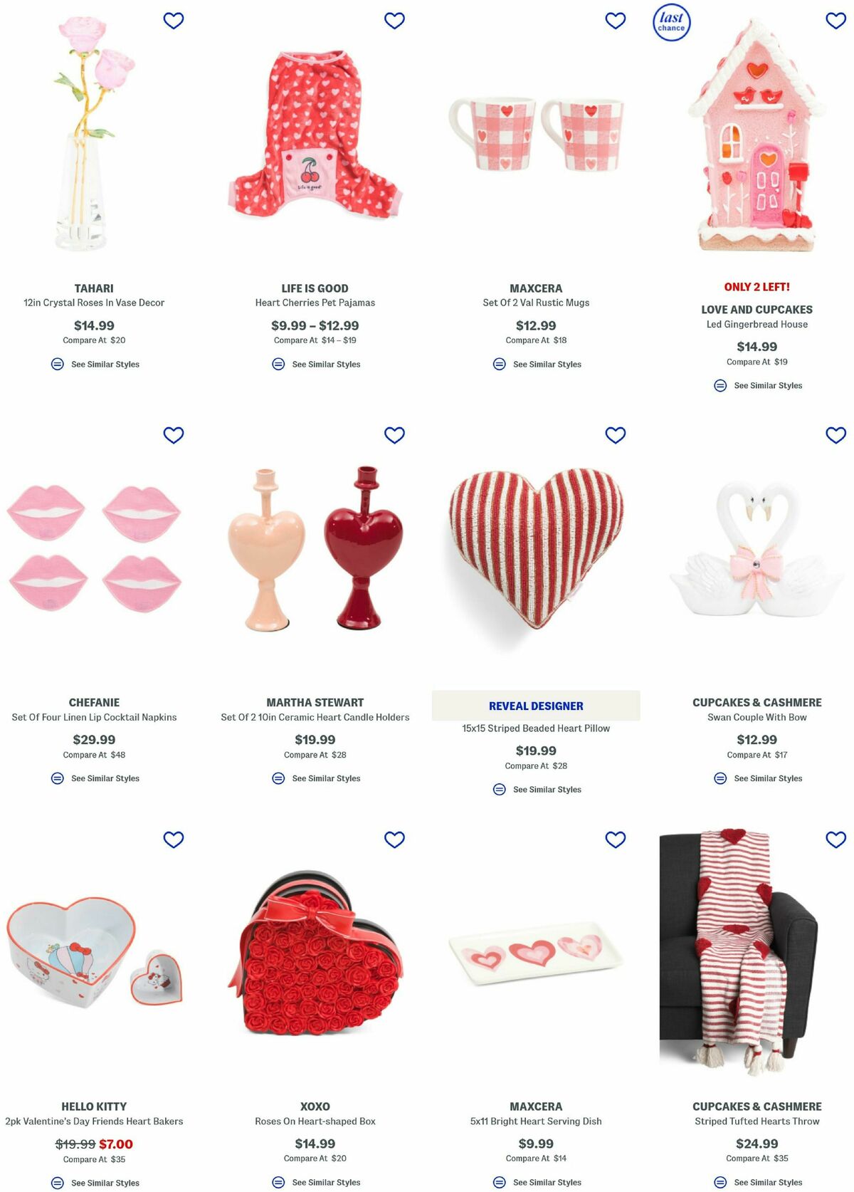 Marshalls Valentine's Day Weekly Ad from January 22
