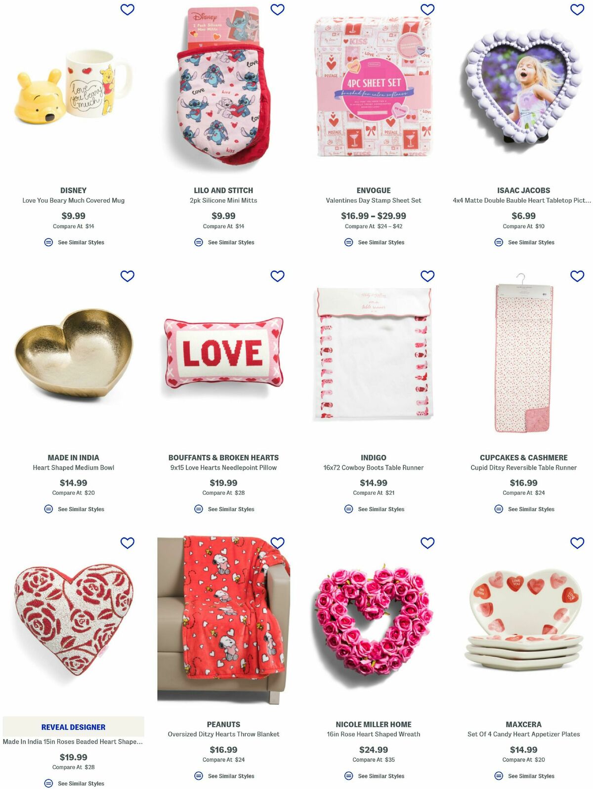 Marshalls Valentine's Day Weekly Ad from January 22