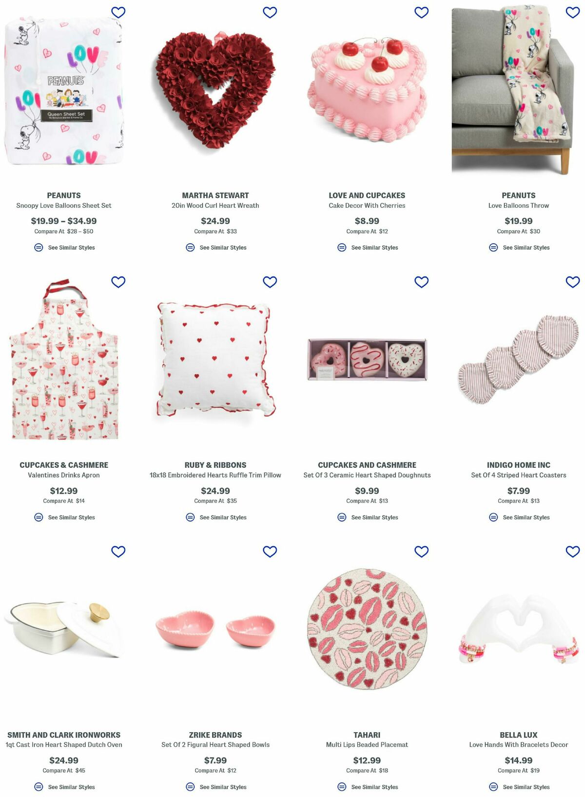 Marshalls Valentine's Day Weekly Ad from January 22