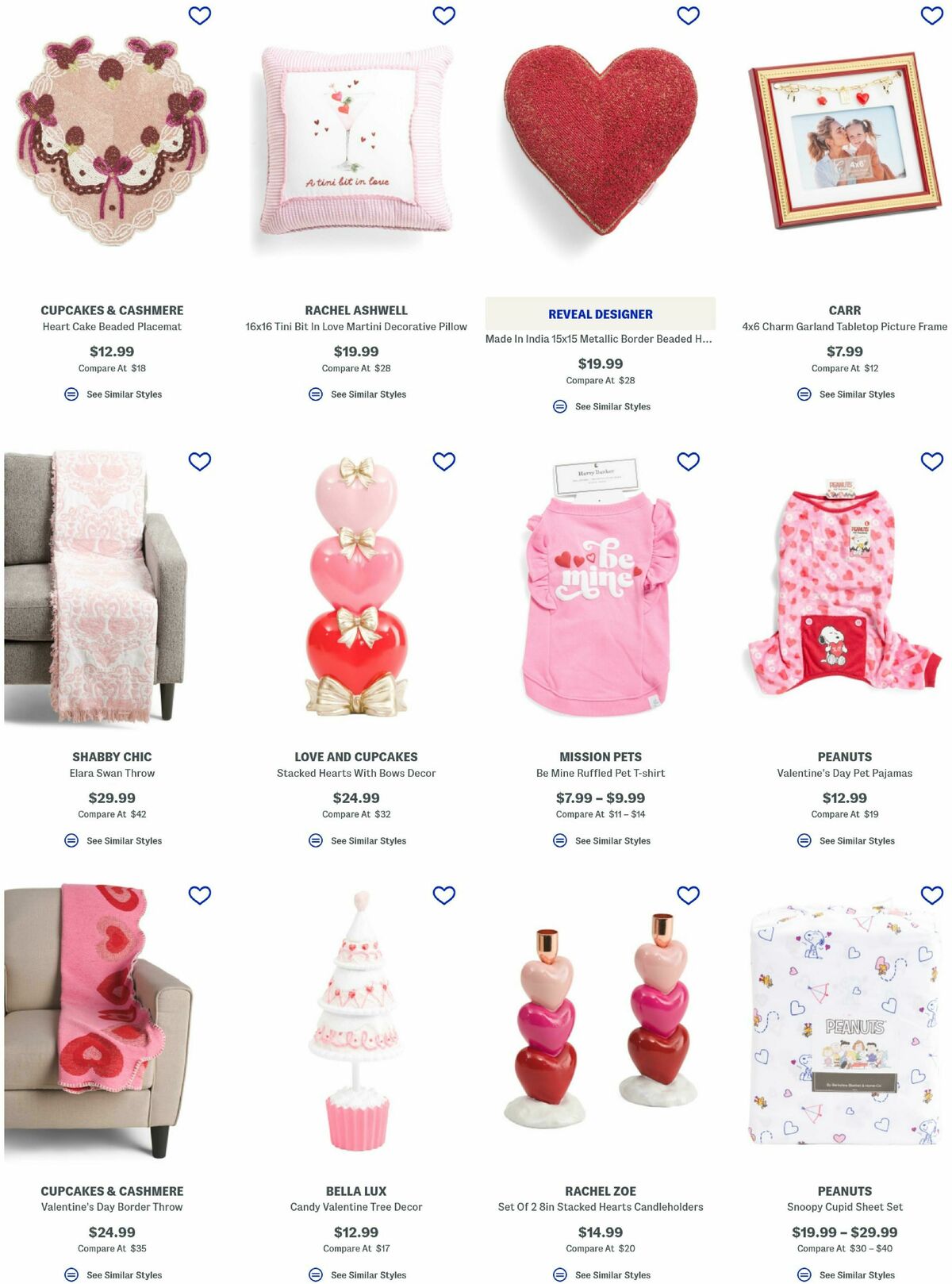 Marshalls Valentine's Day Weekly Ad from January 22