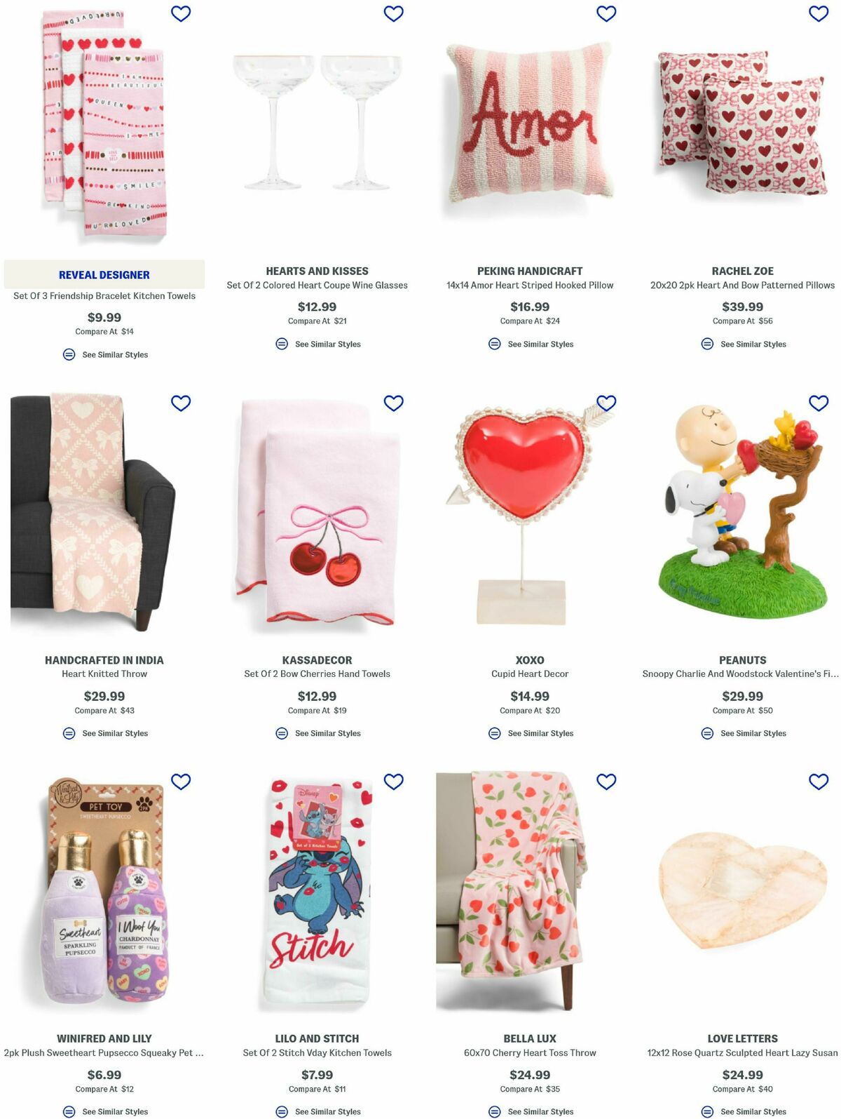 Marshalls Valentine's Day Weekly Ad from January 22