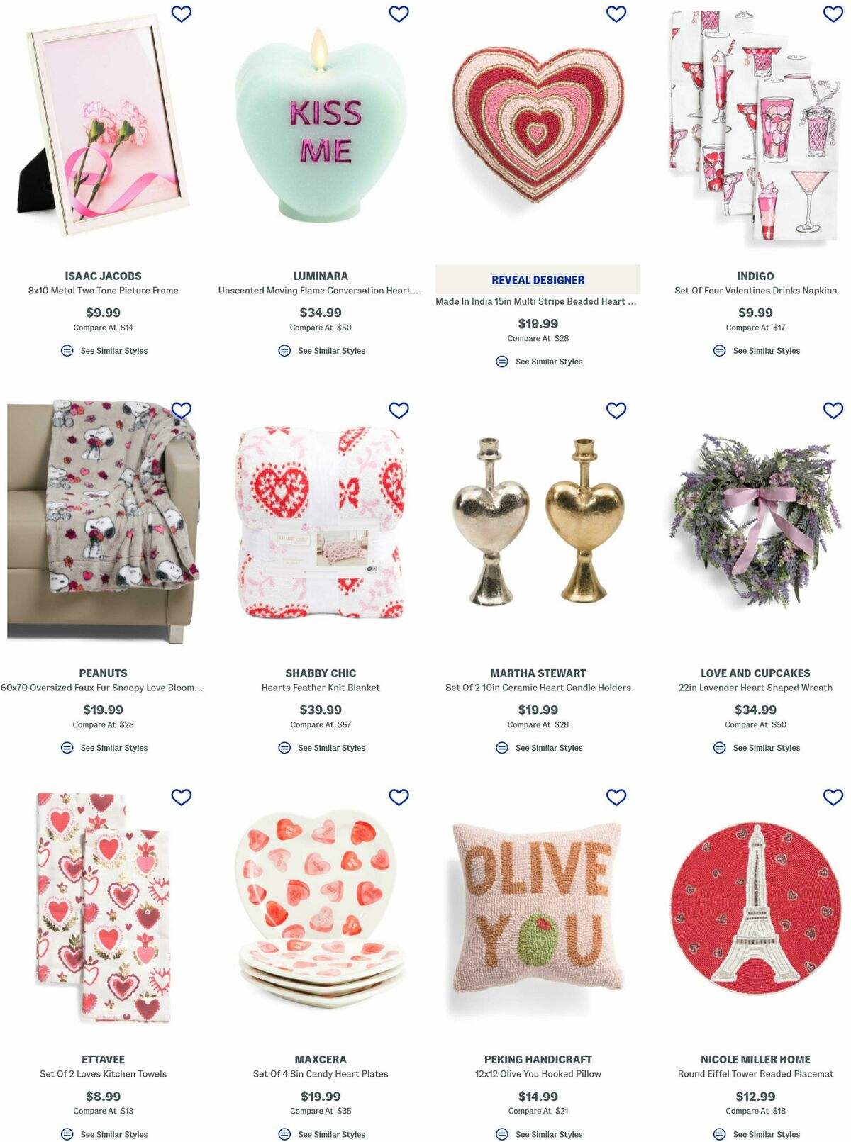 Marshalls Valentine's Day Weekly Ad from January 22