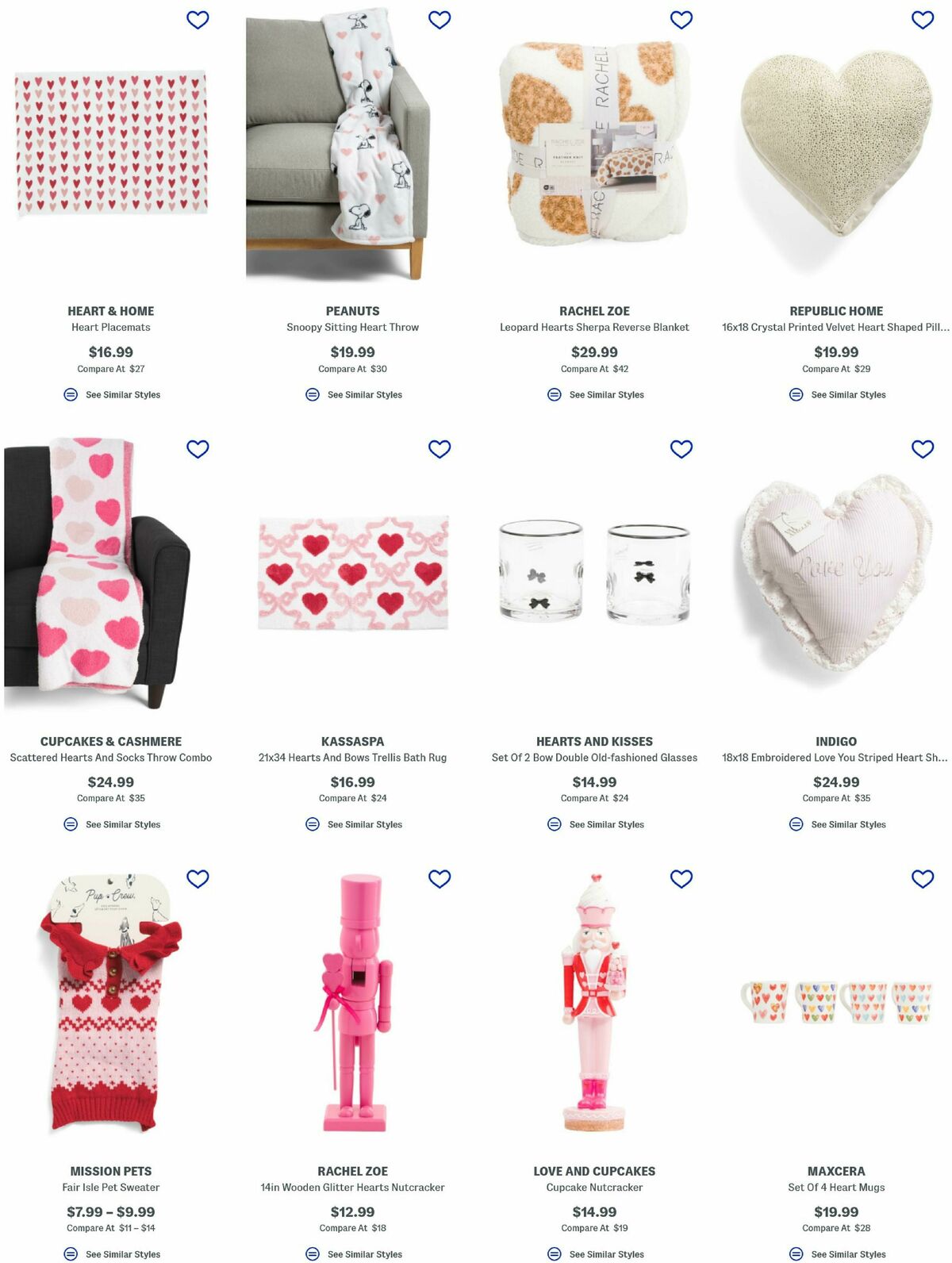 Marshalls Valentine's Day Weekly Ad from January 22