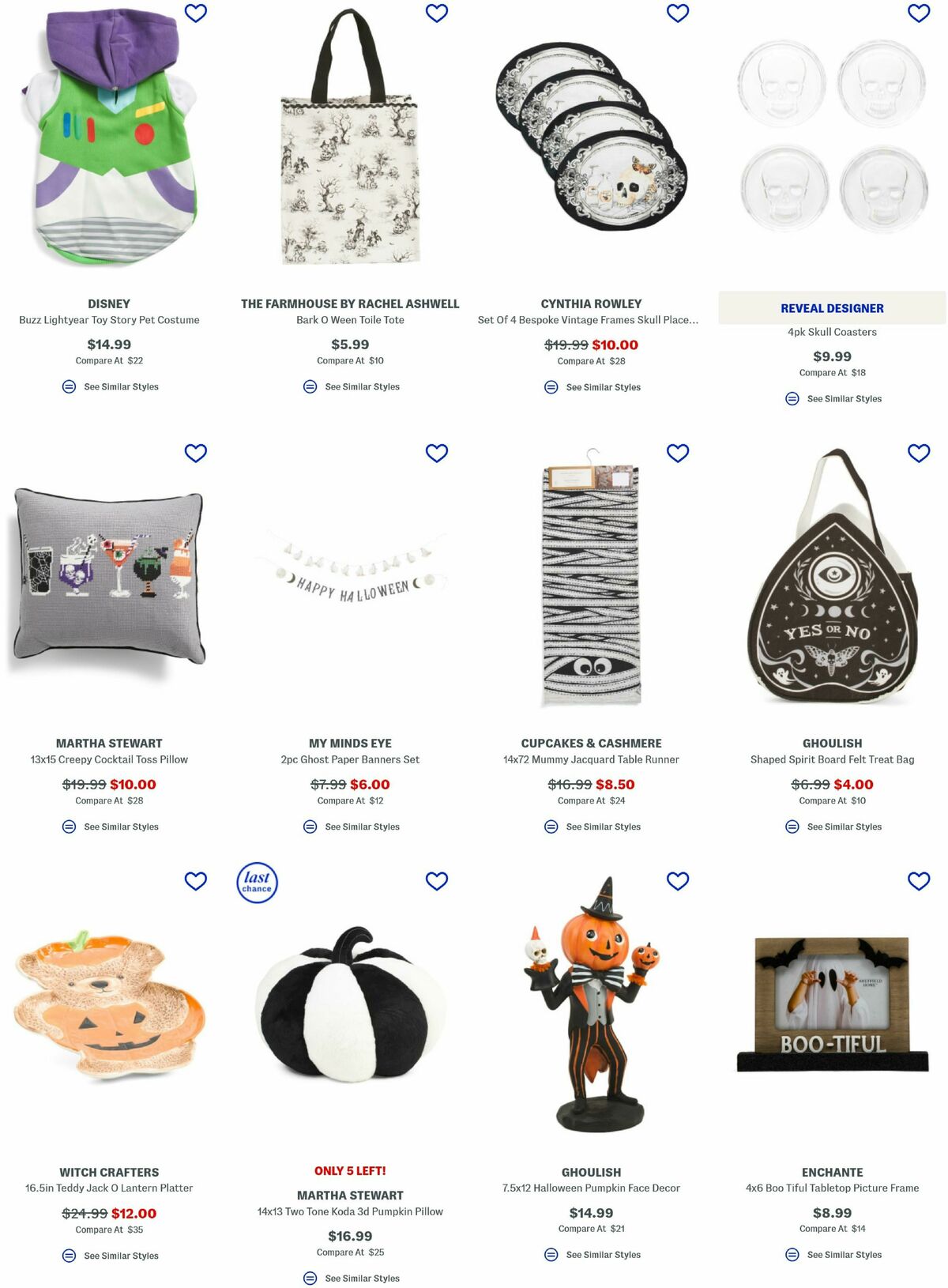 Marshalls Weekly Ad from October 2