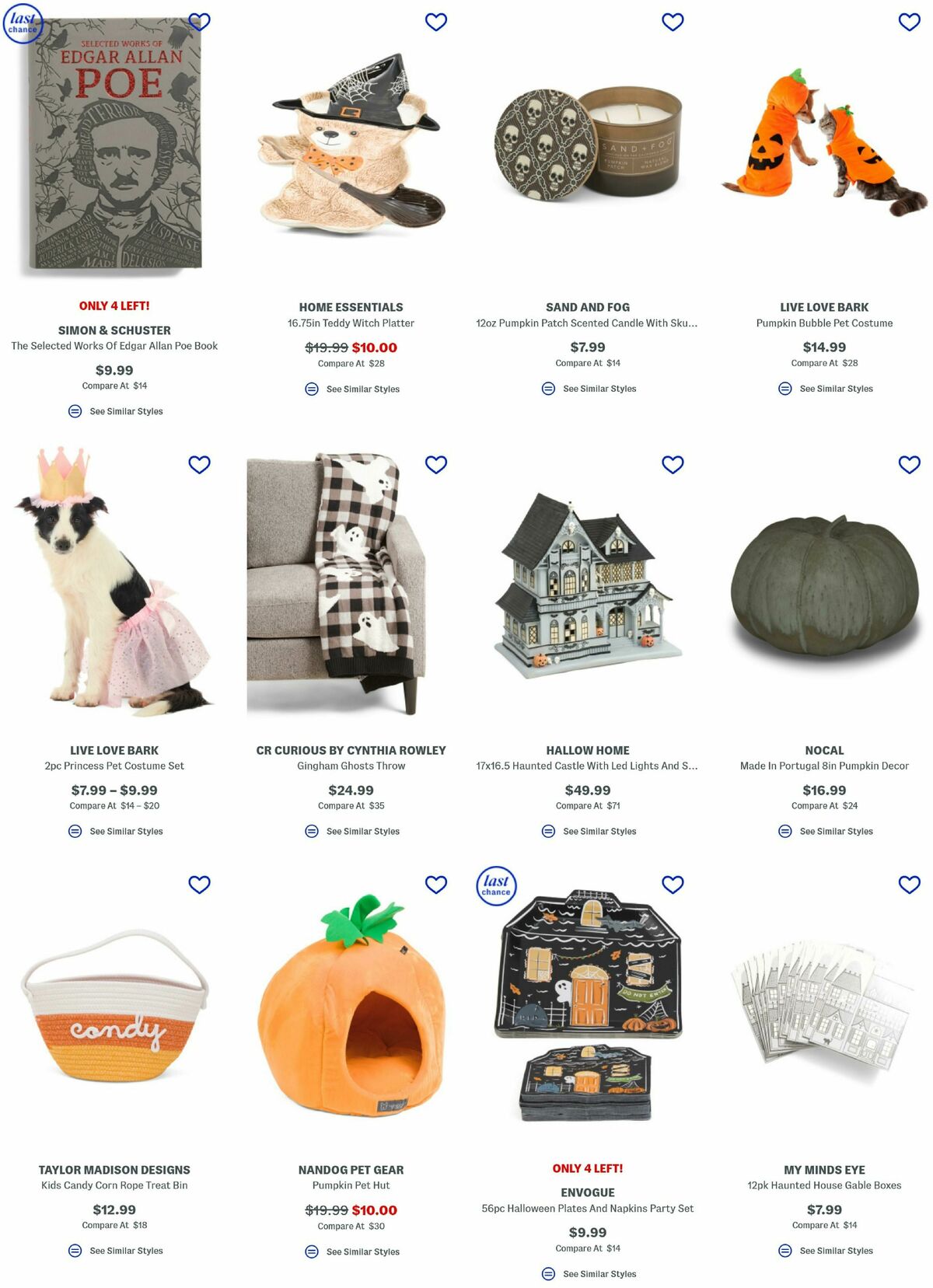 Marshalls Weekly Ad from October 2