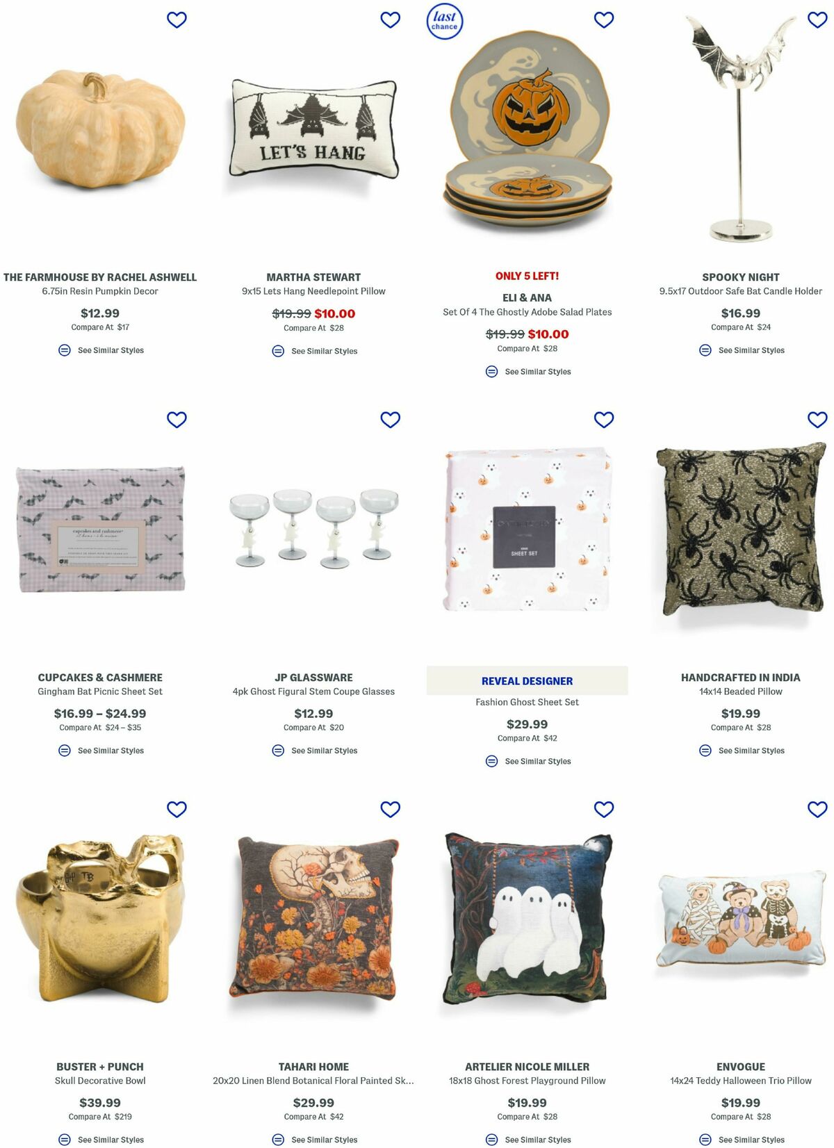 Marshalls Weekly Ad from October 2