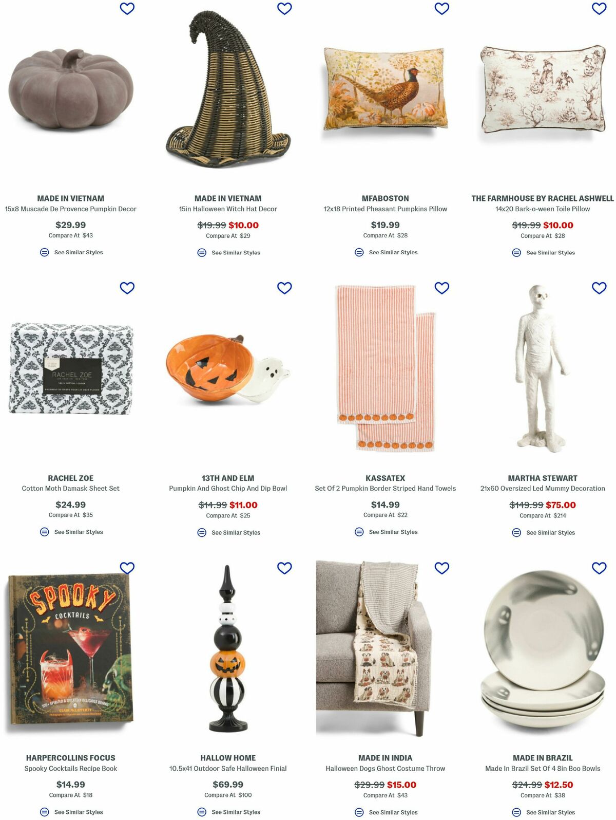 Marshalls Weekly Ad from October 2