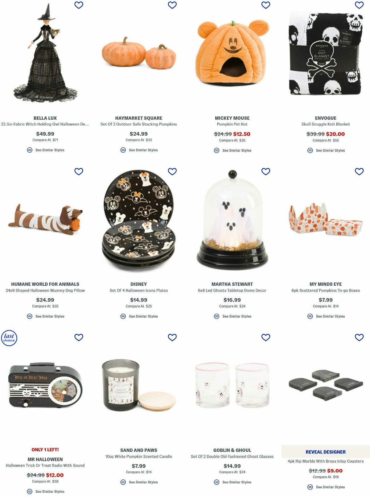 Marshalls Weekly Ad from October 2