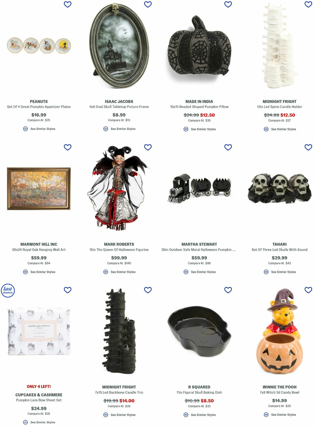 Marshalls Weekly Ad from October 2