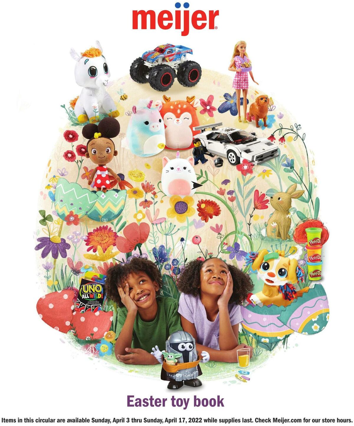 Meijer Easter Toy Book Weekly Ad from April 3