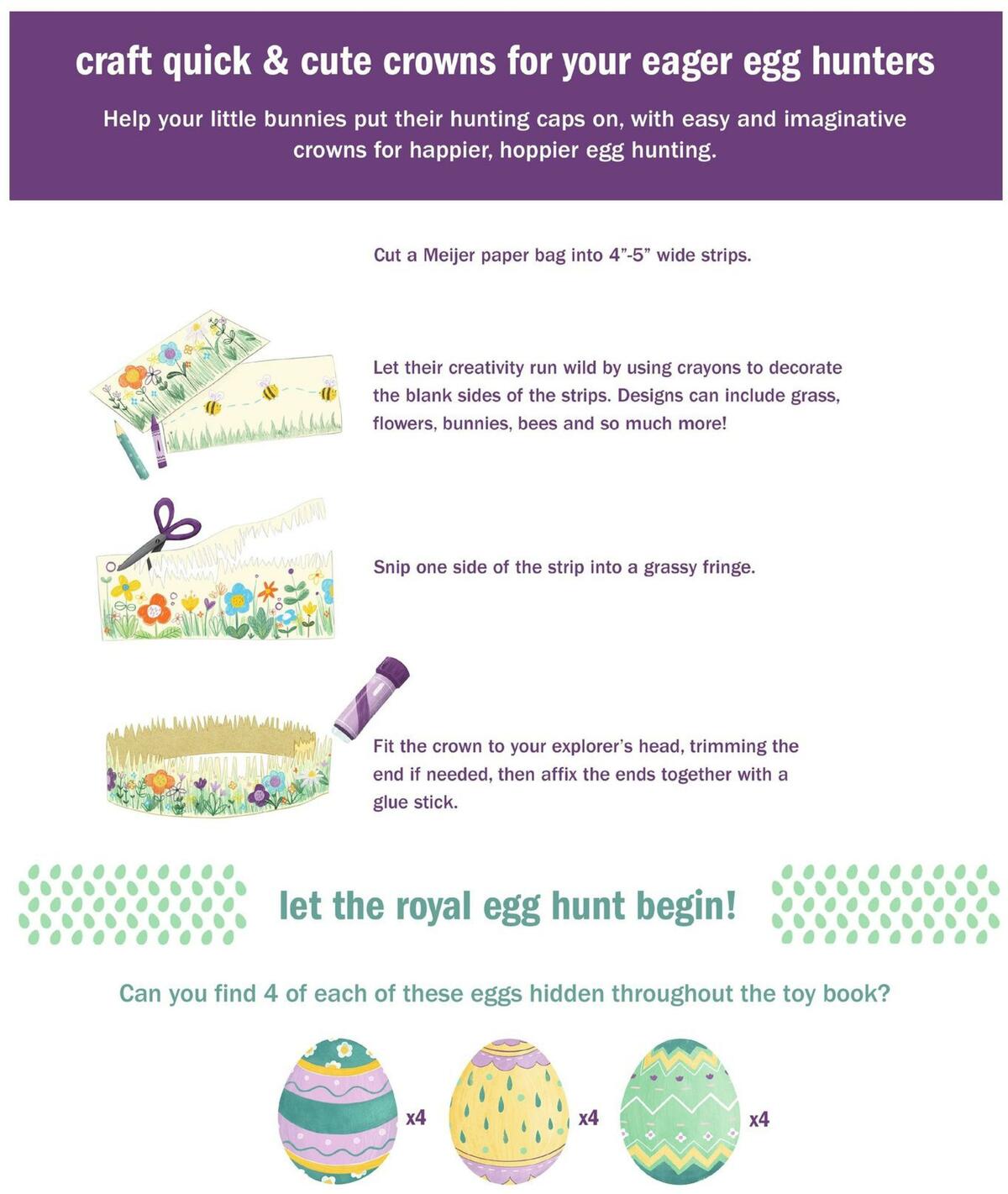 Meijer Easter Toy Book Weekly Ad from April 3
