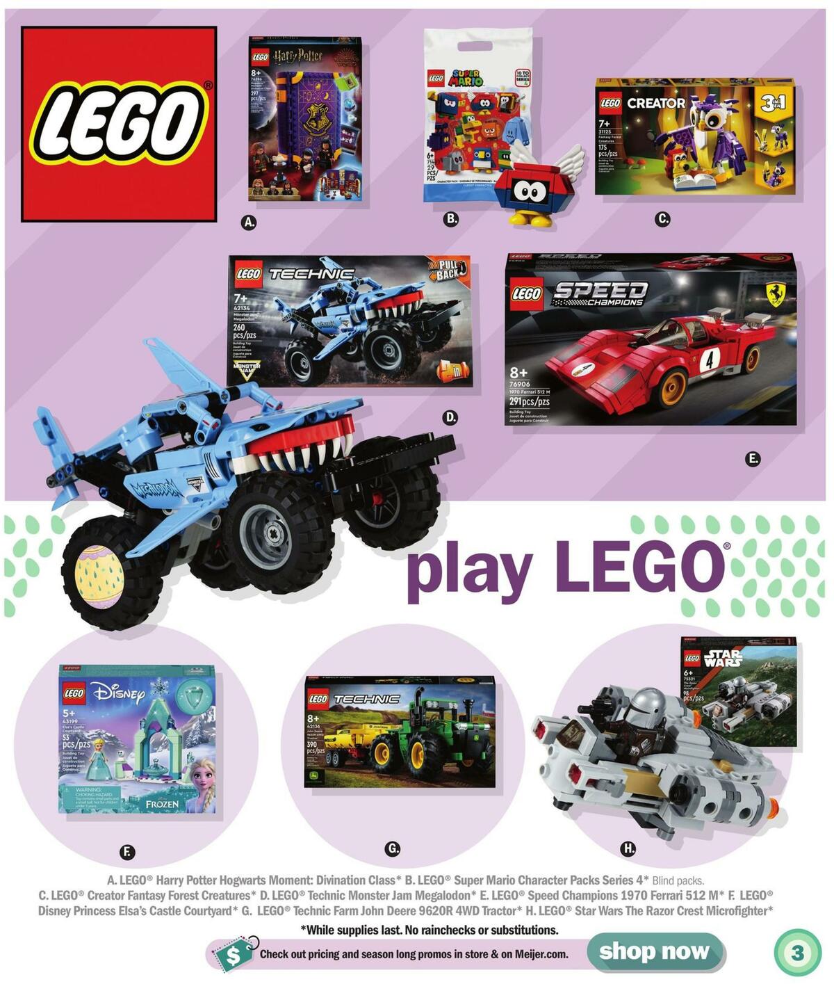 Meijer Easter Toy Book Weekly Ad from April 3