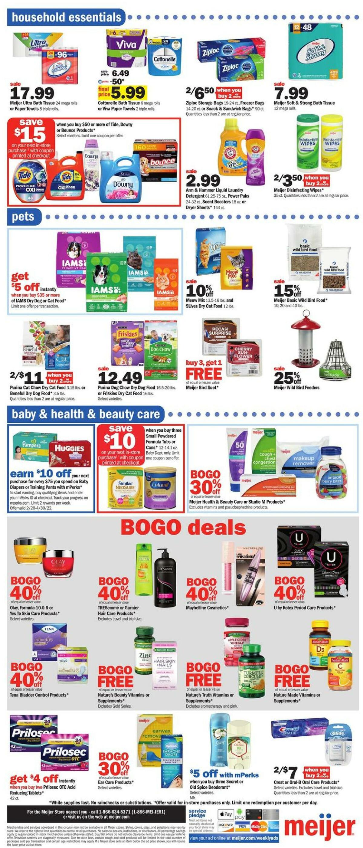 Meijer Weekly Ad from April 4