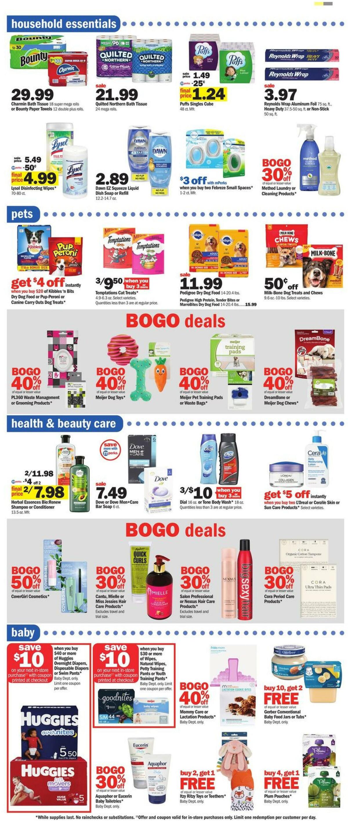 Meijer Weekly Ad from April 4
