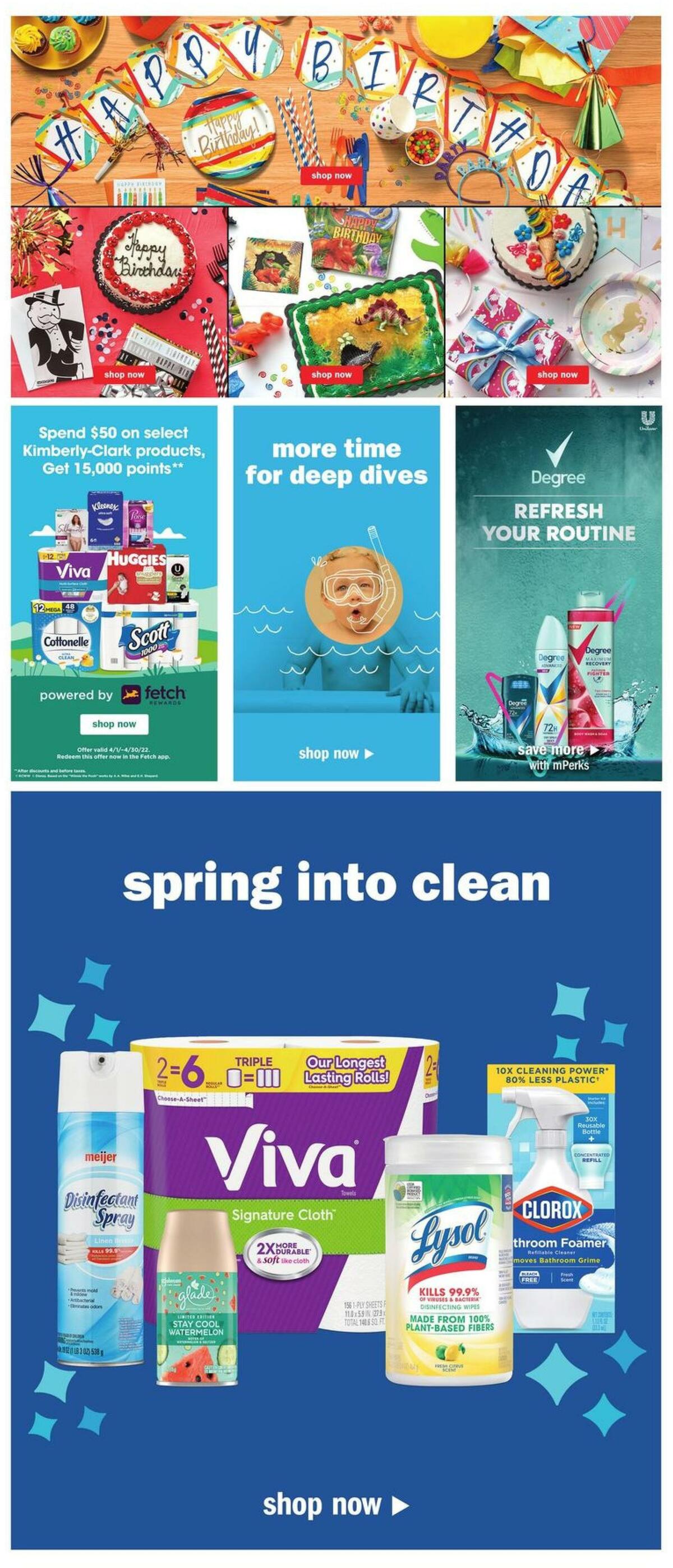 Meijer Weekly Ad from April 4