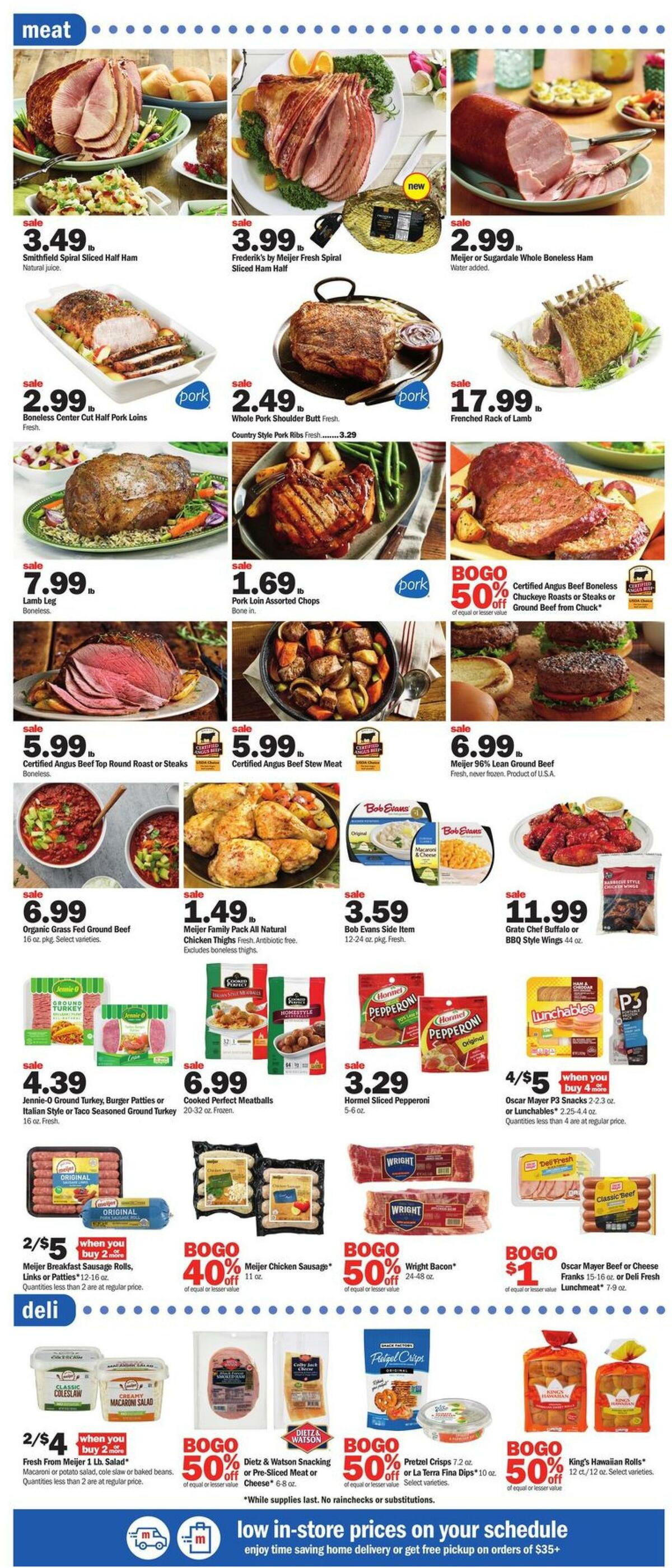 Meijer Weekly Ad from April 4