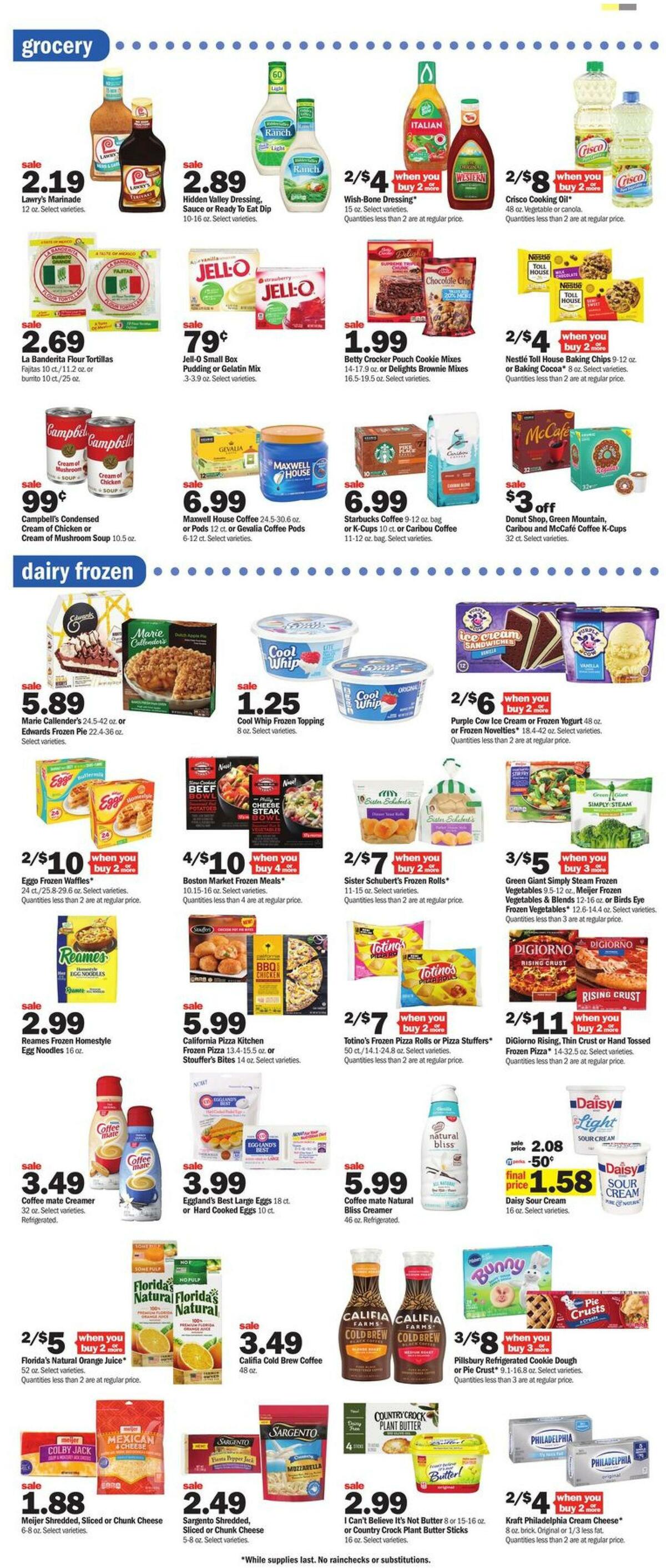 Meijer Weekly Ad from April 4
