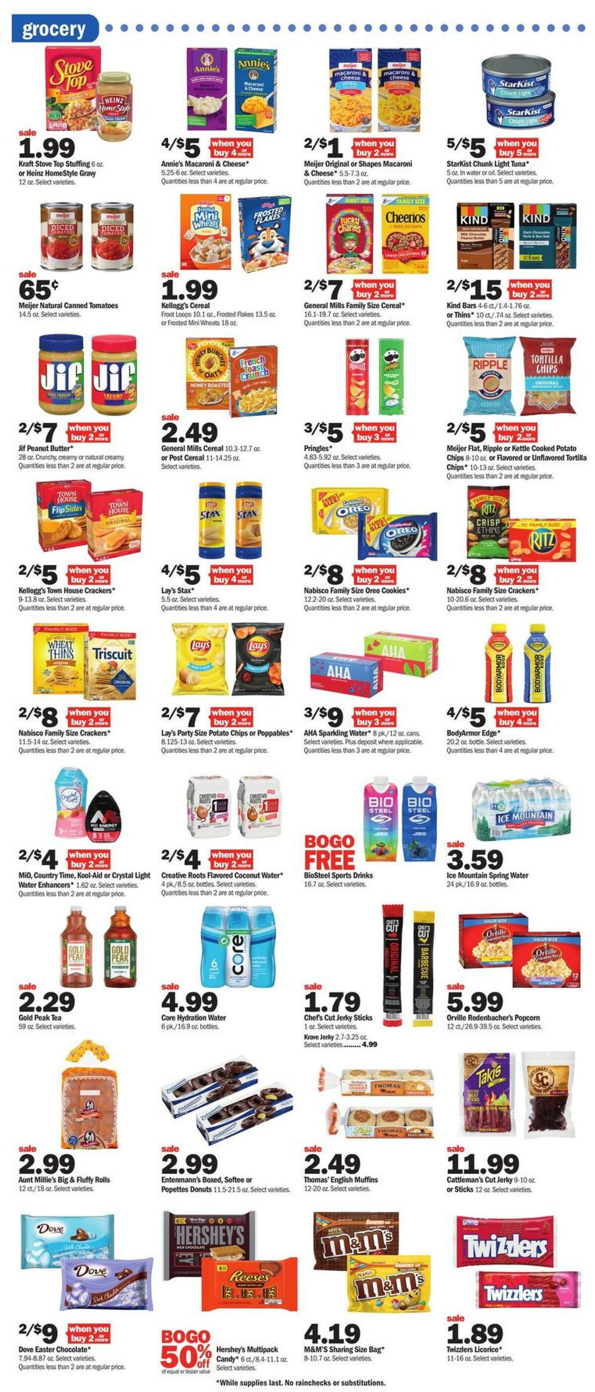 Meijer Weekly Ad from April 4