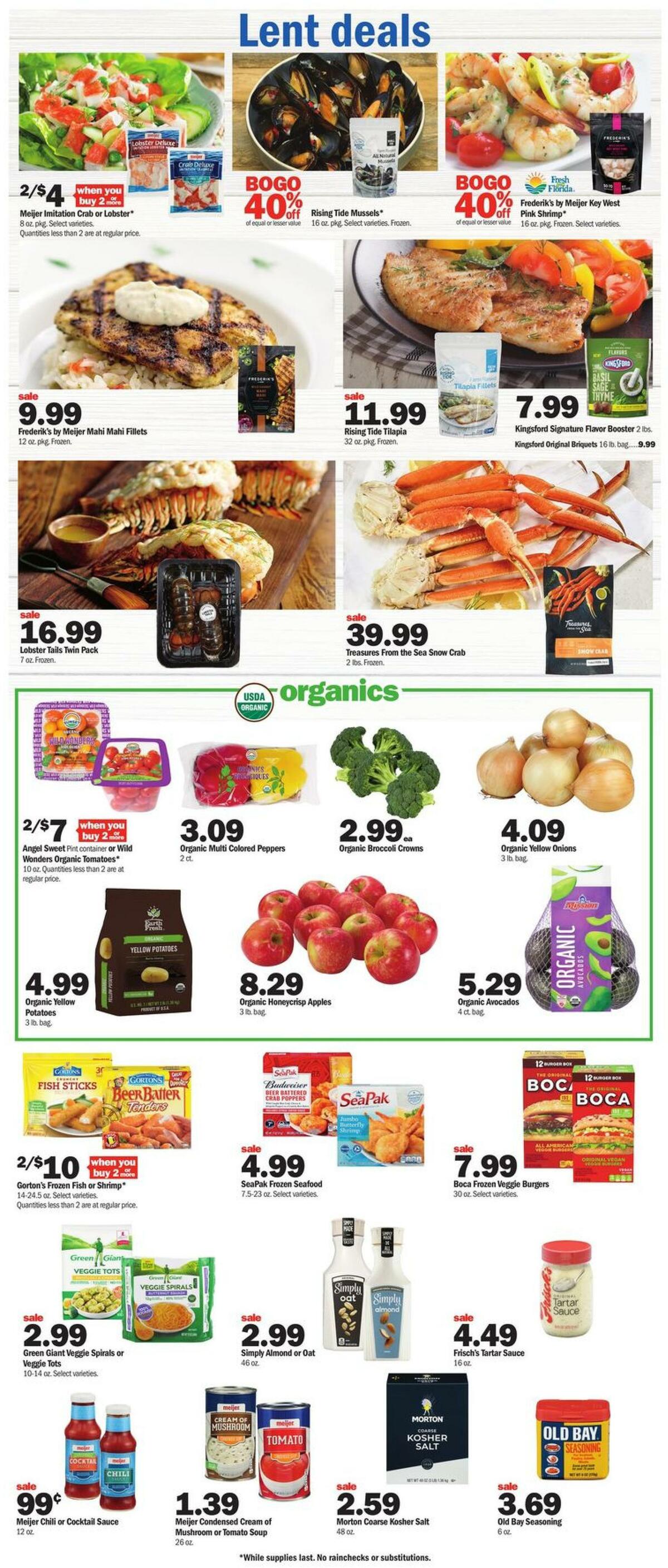Meijer Weekly Ad from April 4