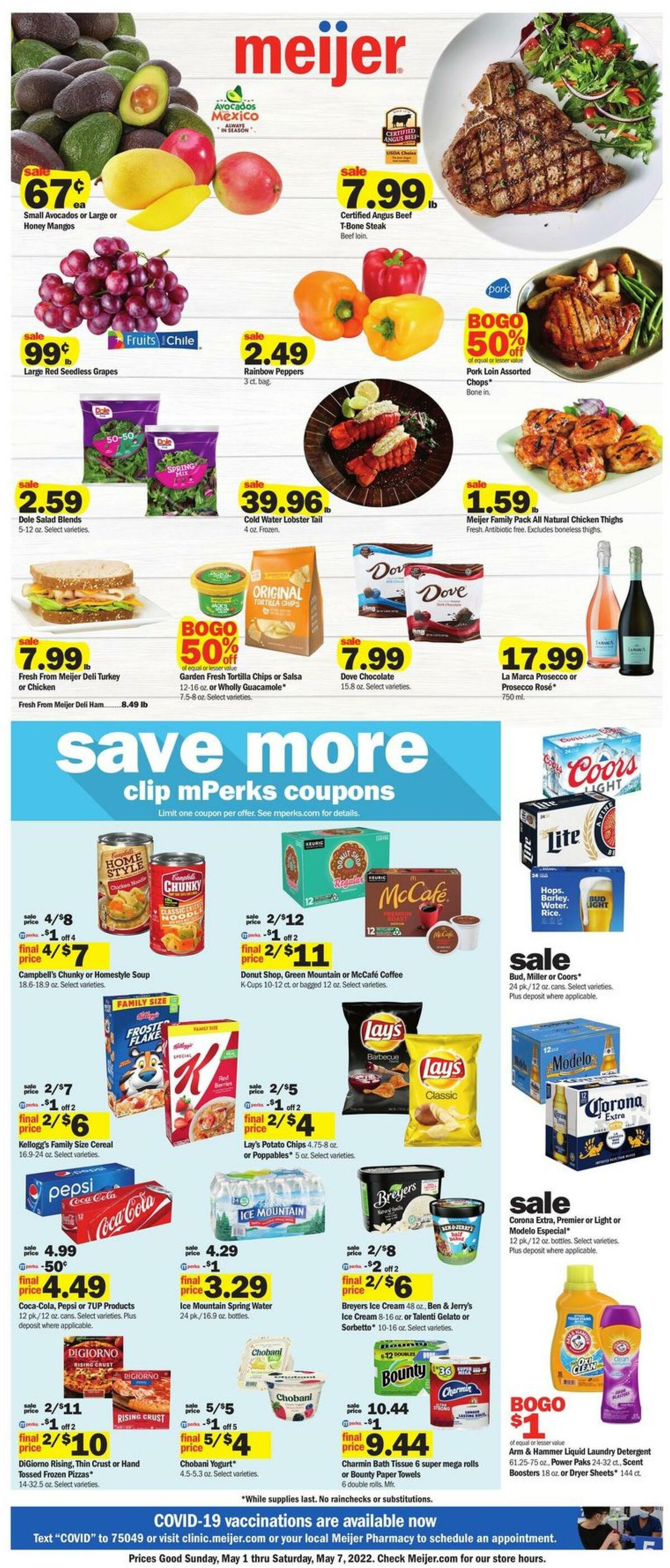 Meijer Weekly Ad from May 1