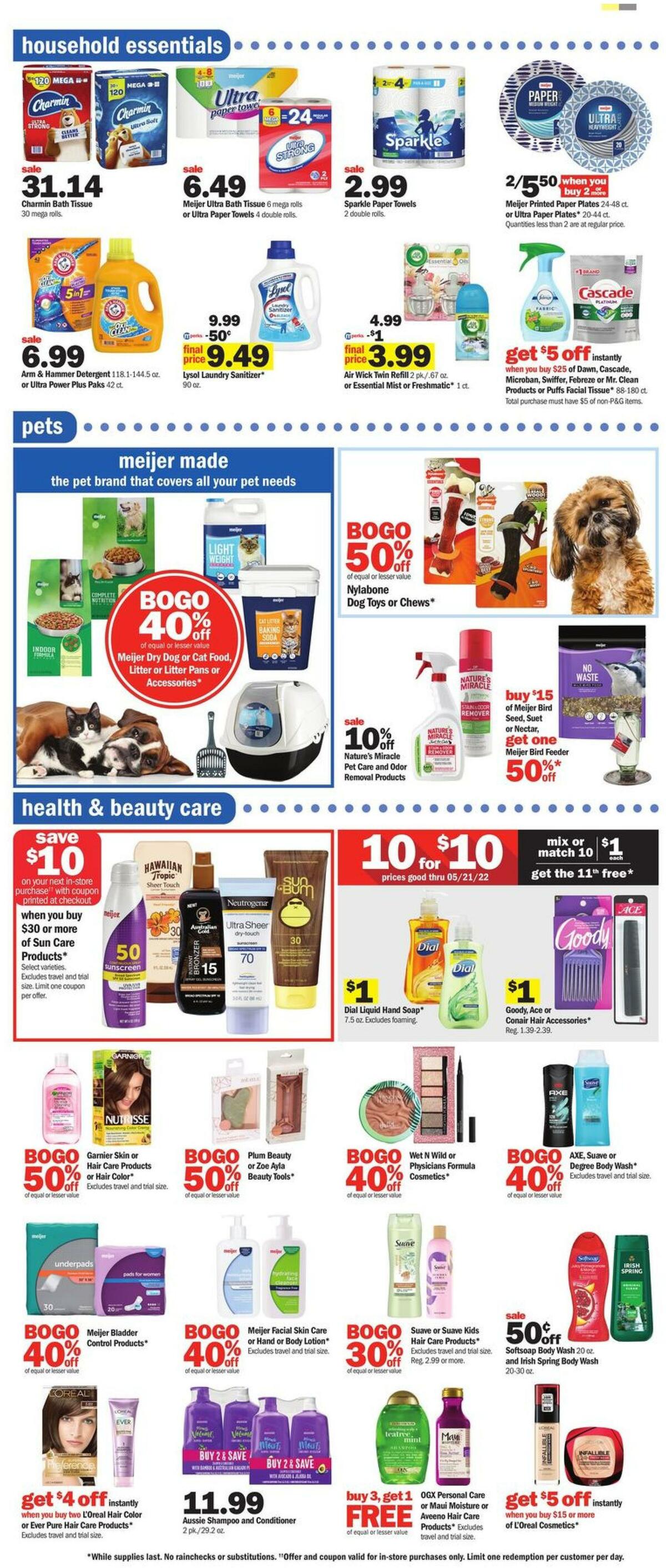 Meijer Weekly Ad from May 15