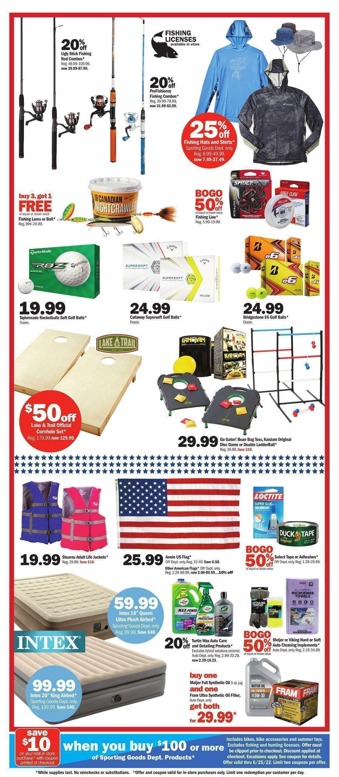 Meijer Summer Weekly Ad from May 22
