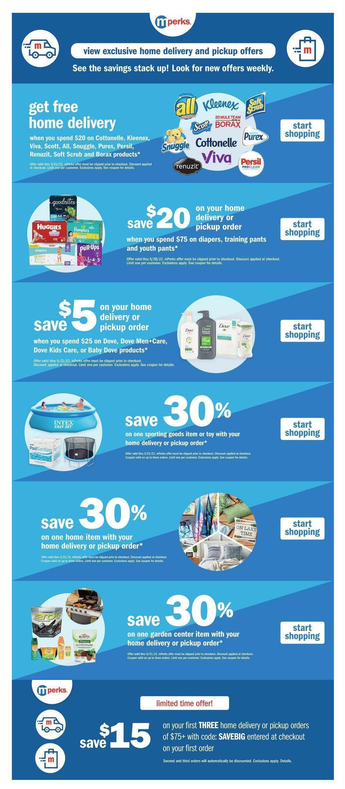 Meijer Summer Weekly Ad from May 22