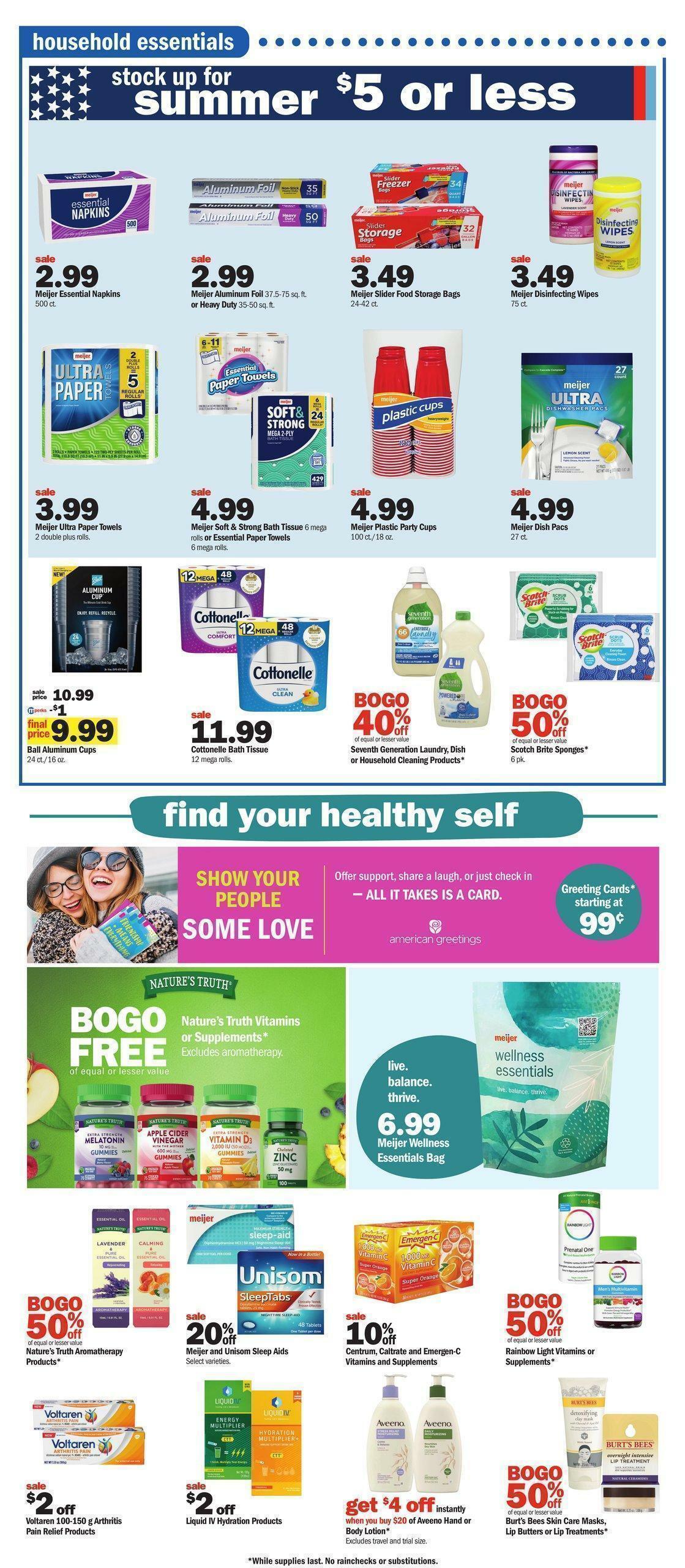 Meijer Weekly Ad from May 22
