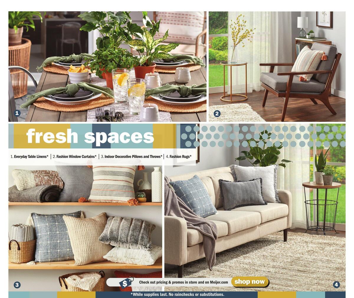 Meijer Summer Home Event Weekly Ad from May 1