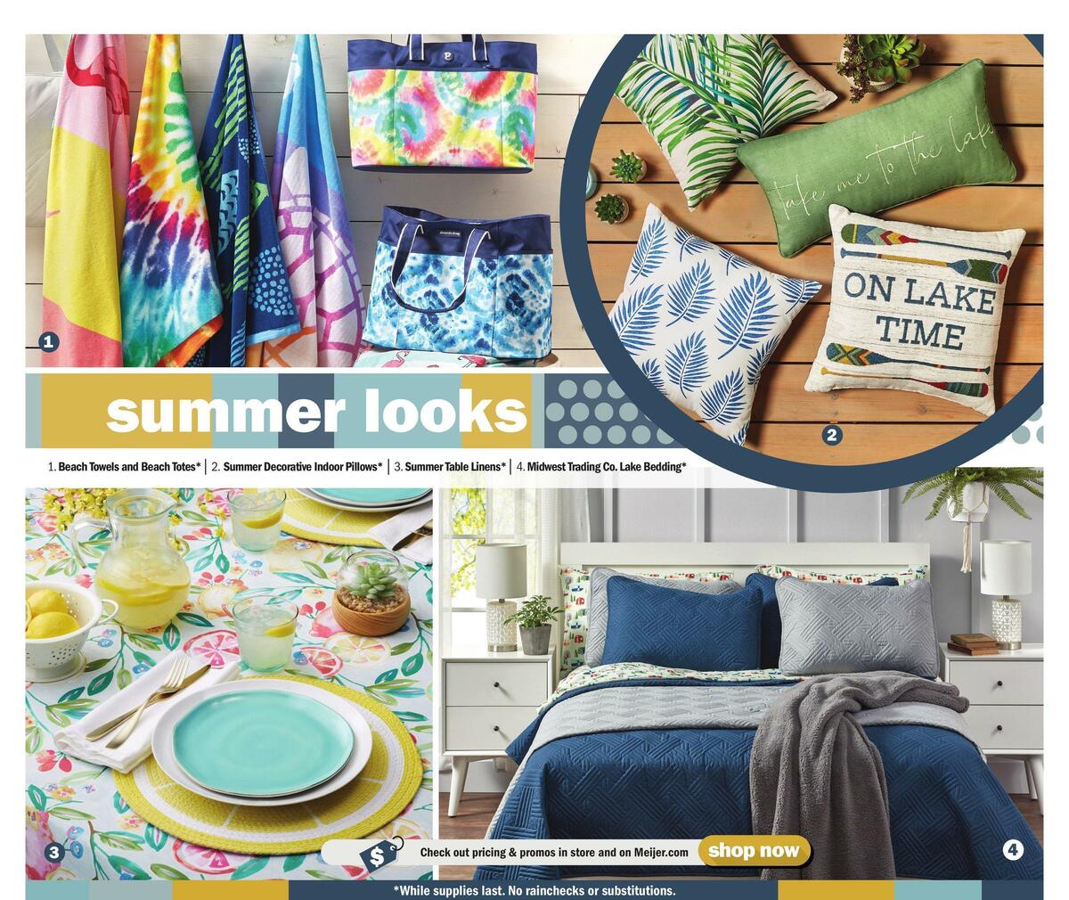 Meijer Summer Home Event Weekly Ad from May 1