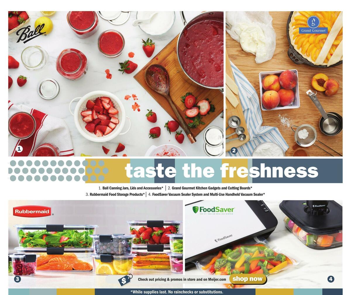 Meijer Summer Home Event Weekly Ad from May 1