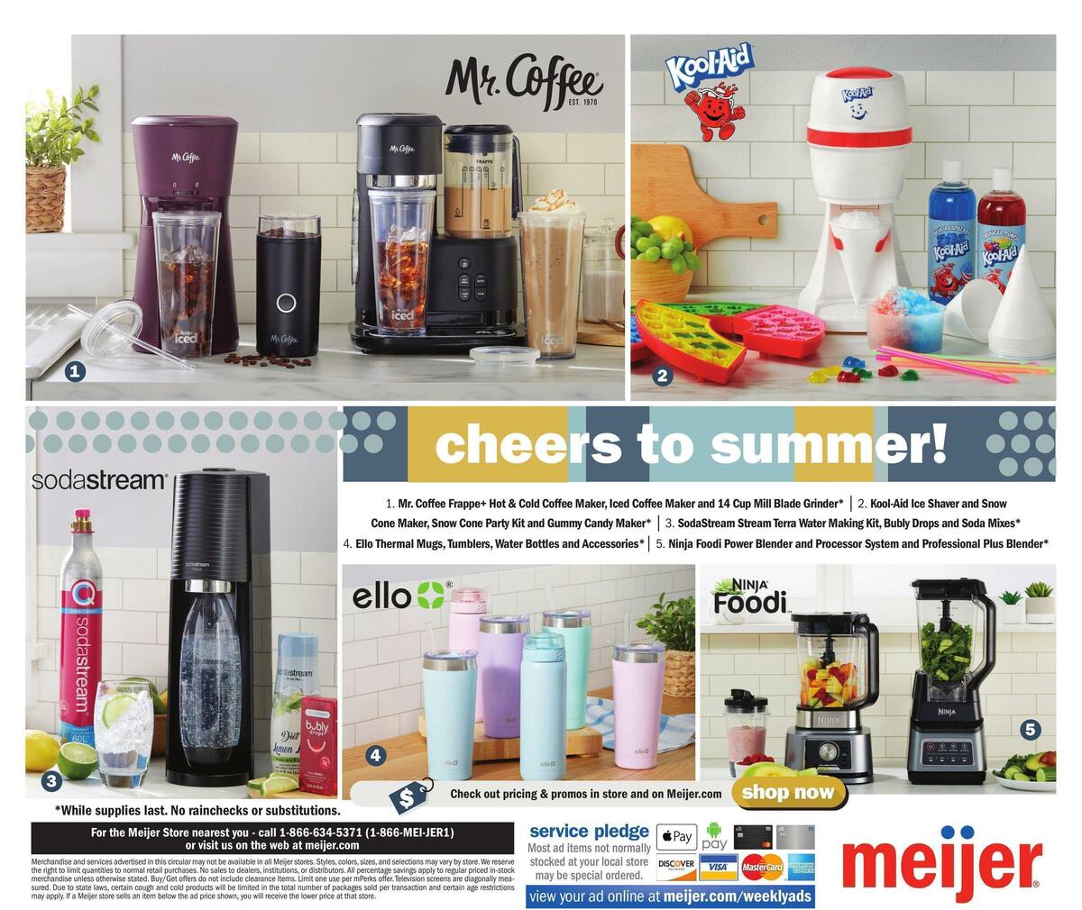 Meijer Summer Home Event Weekly Ad from May 1