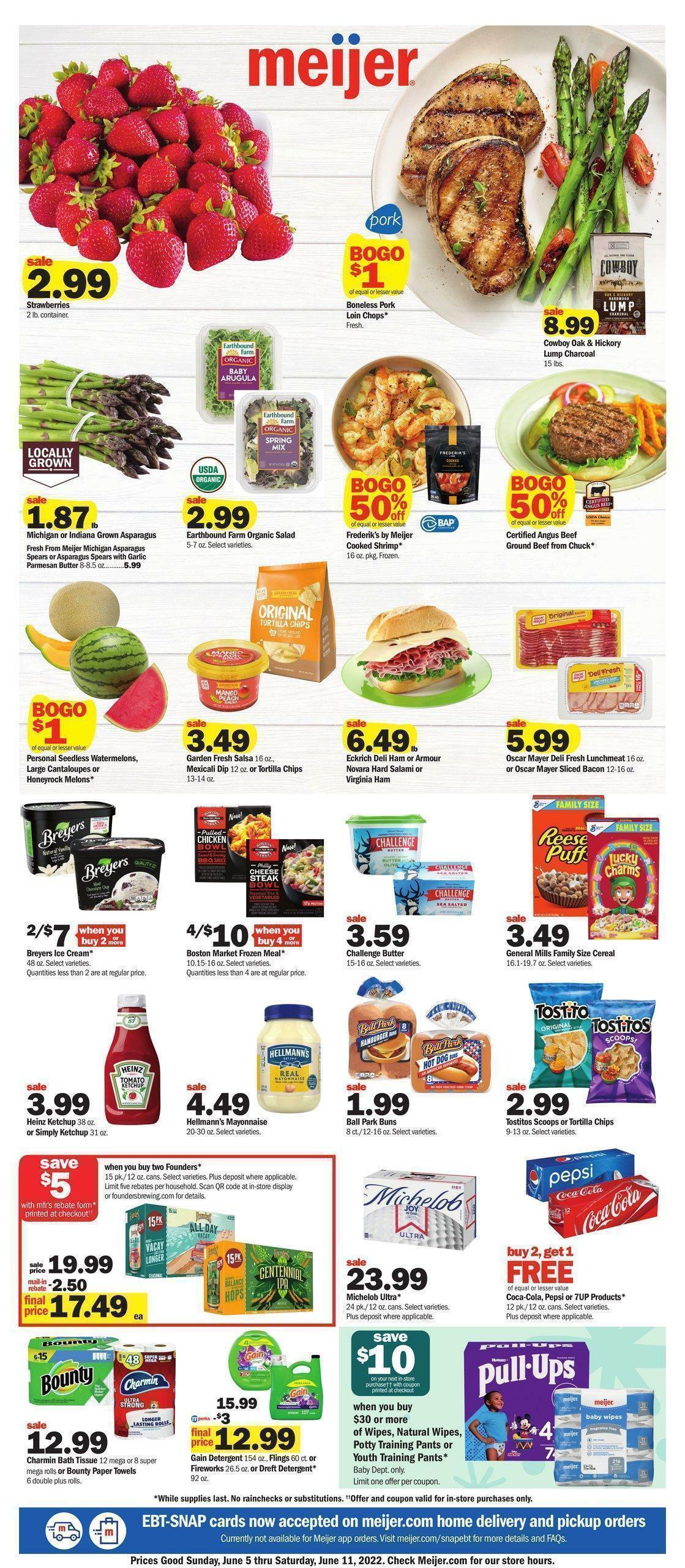 Meijer Weekly Ad from June 5