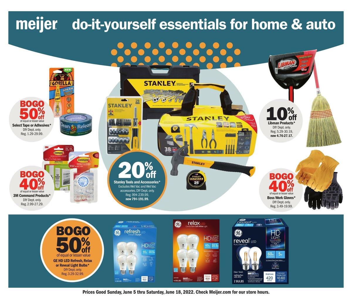 Meijer Automotive Weekly Ad from June 5