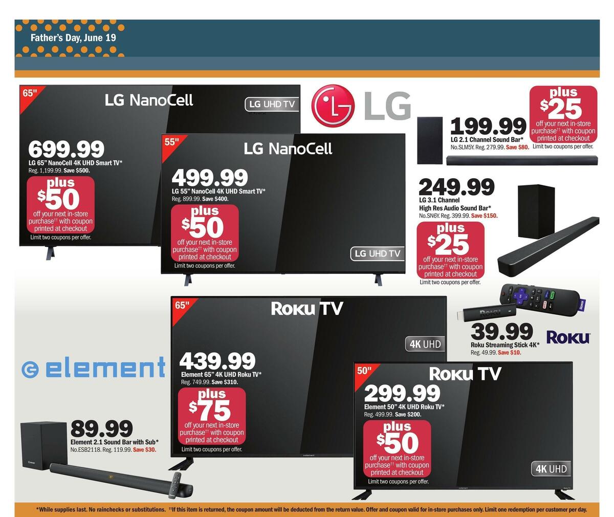 Meijer Father's Day Weekly Ad from June 12