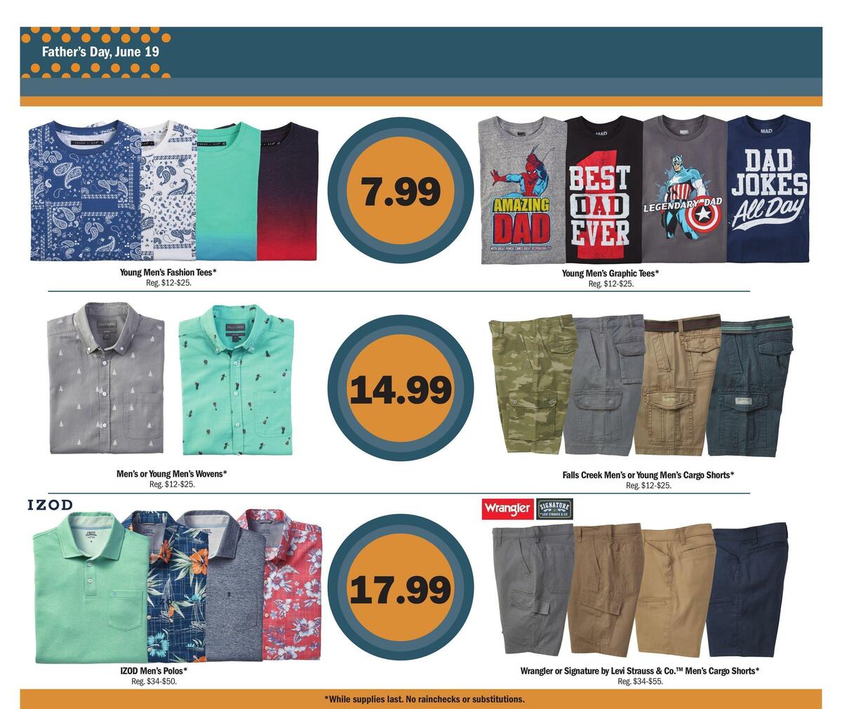 Meijer Father's Day Weekly Ad from June 12