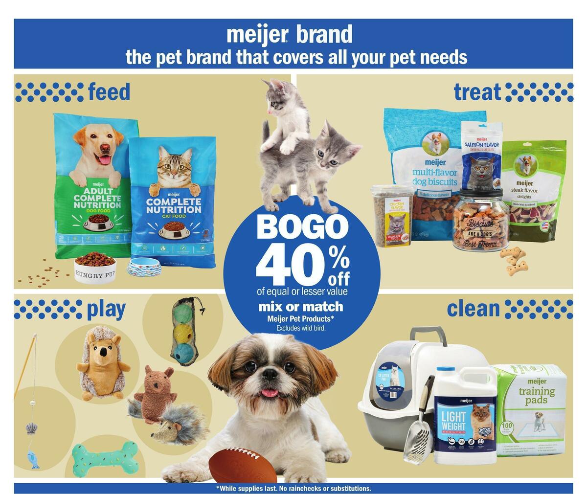 Meijer Pets Weekly Ad from June 12