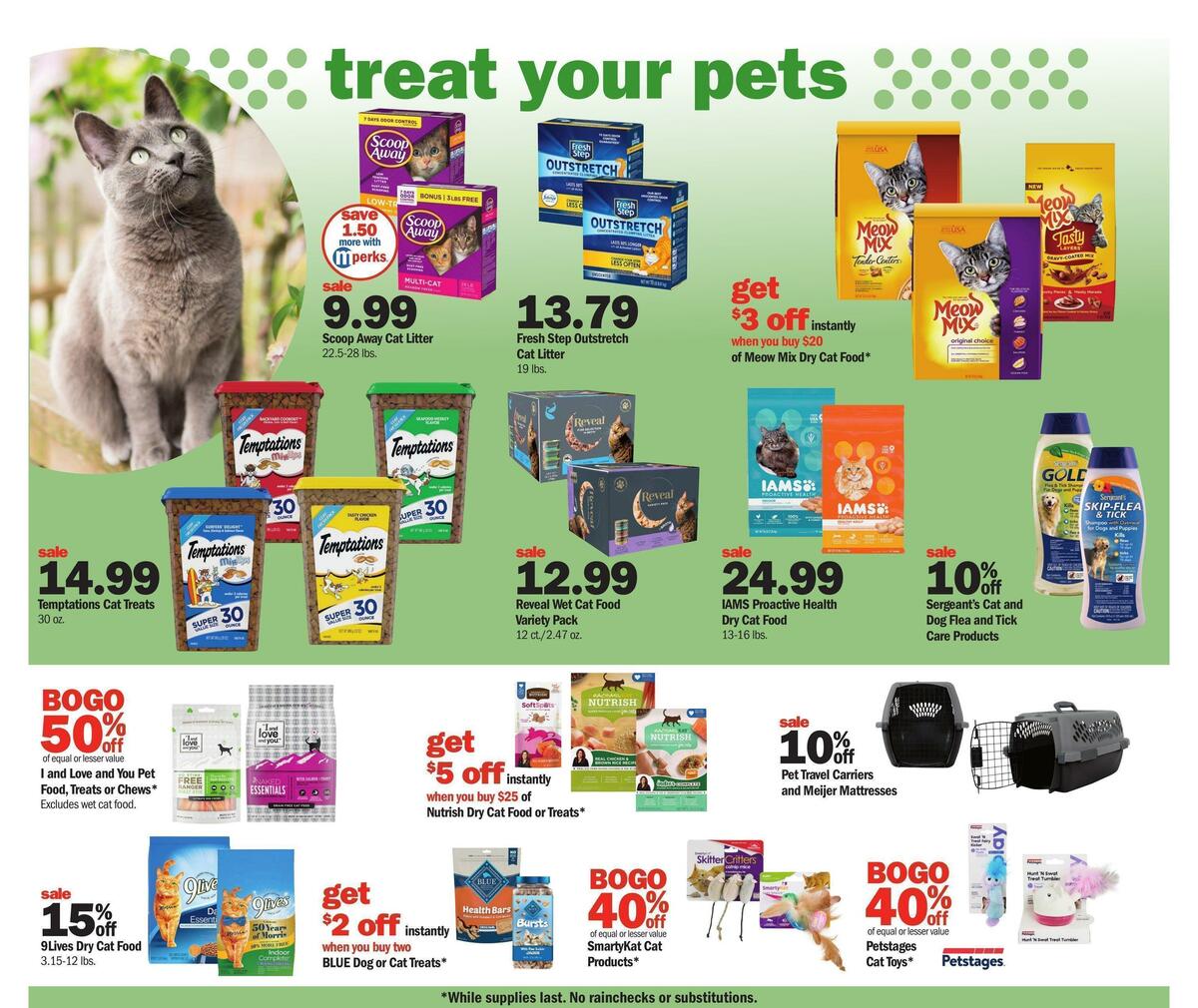 Meijer Pets Weekly Ad from June 12
