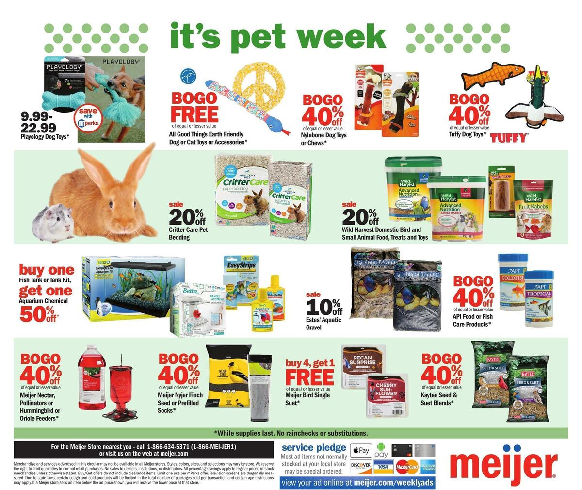 Meijer Pets Weekly Ad from June 12