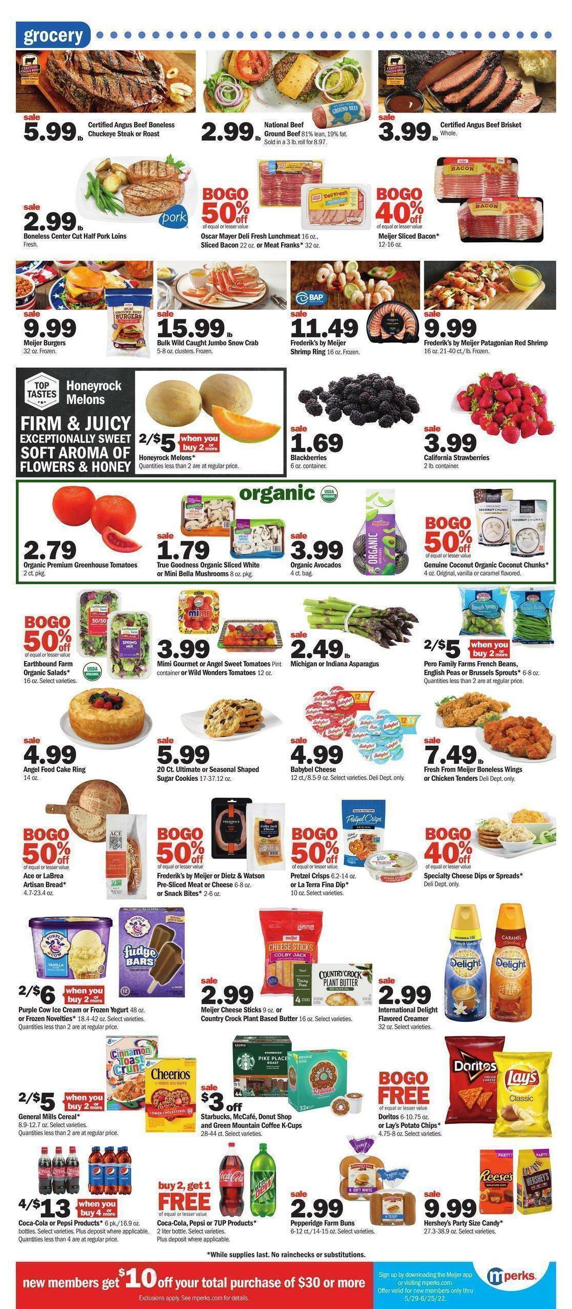 Meijer Weekly Ad from June 19