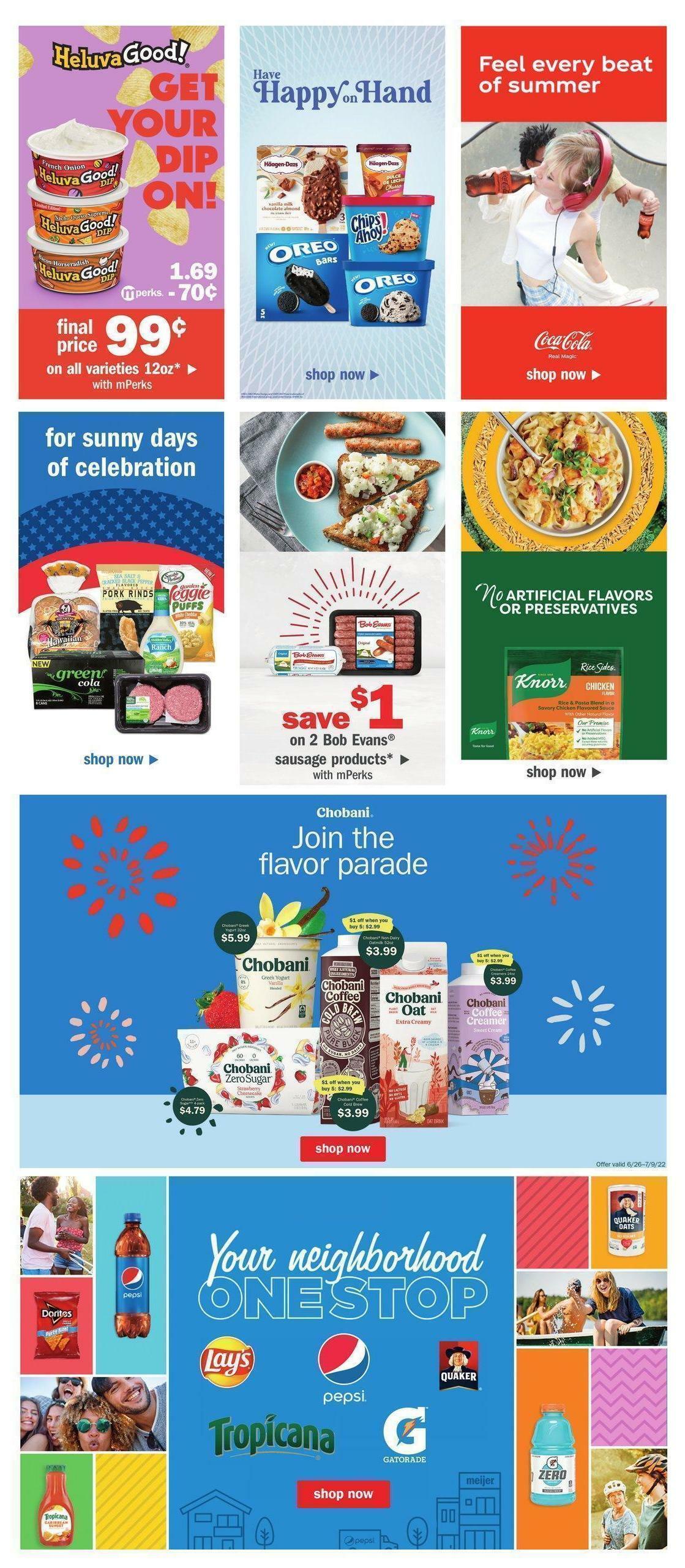Meijer Weekly Ad from June 26
