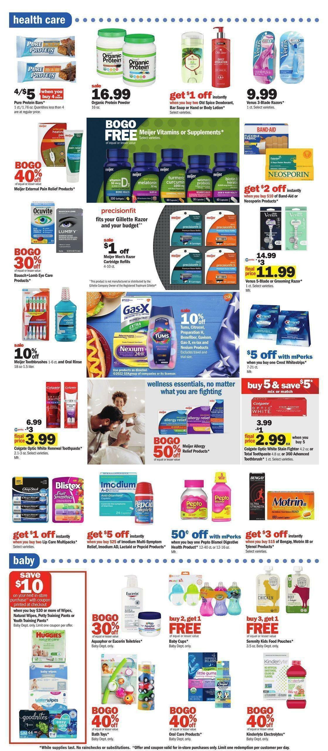 Meijer Weekly Ad from July 3