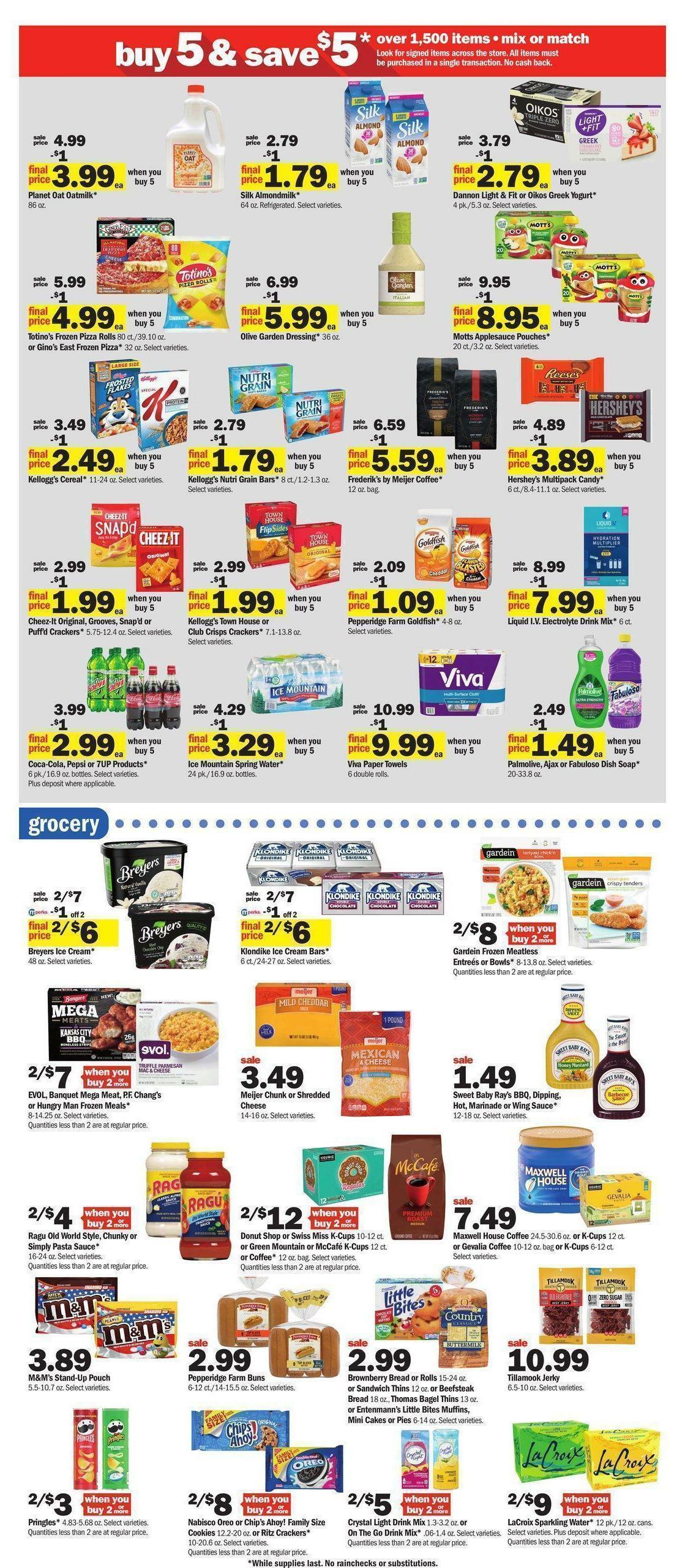 Meijer Weekly Ad from July 3