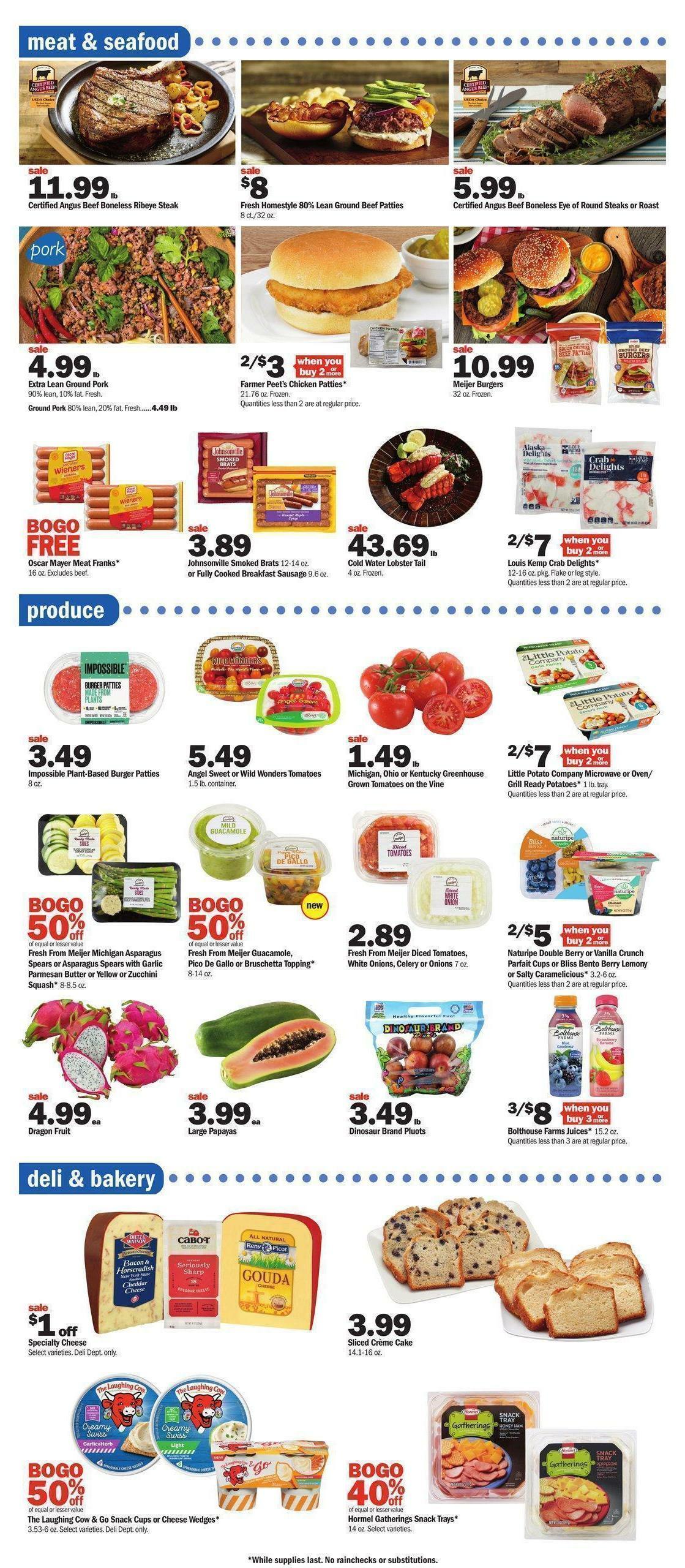 Meijer Weekly Ad from July 3