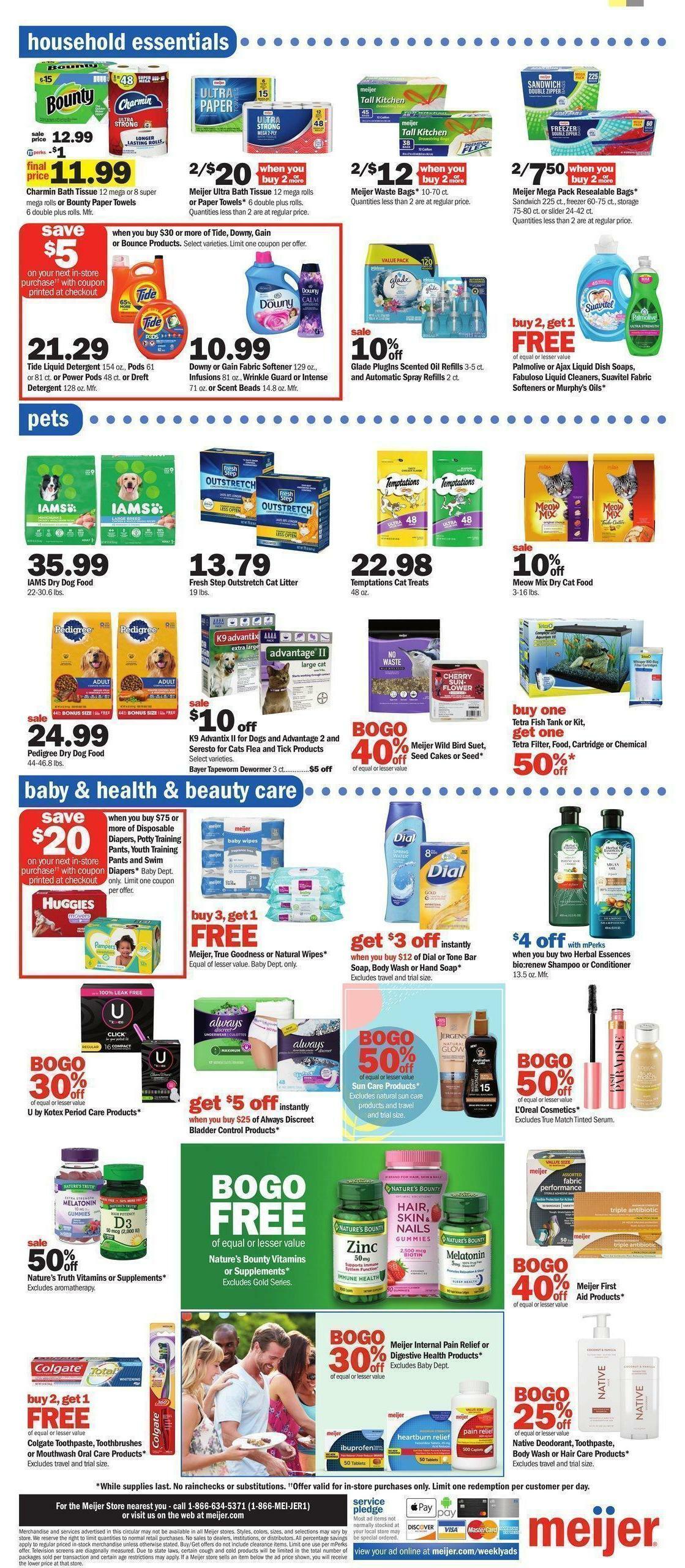 Meijer Weekly Ad from July 10