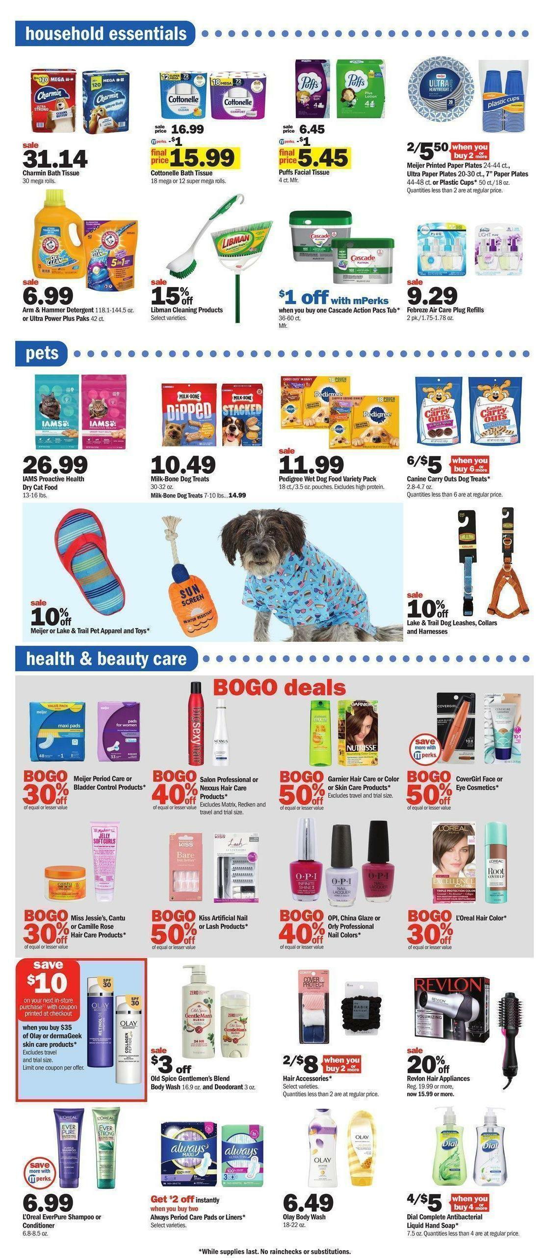 Meijer Weekly Ad from July 10